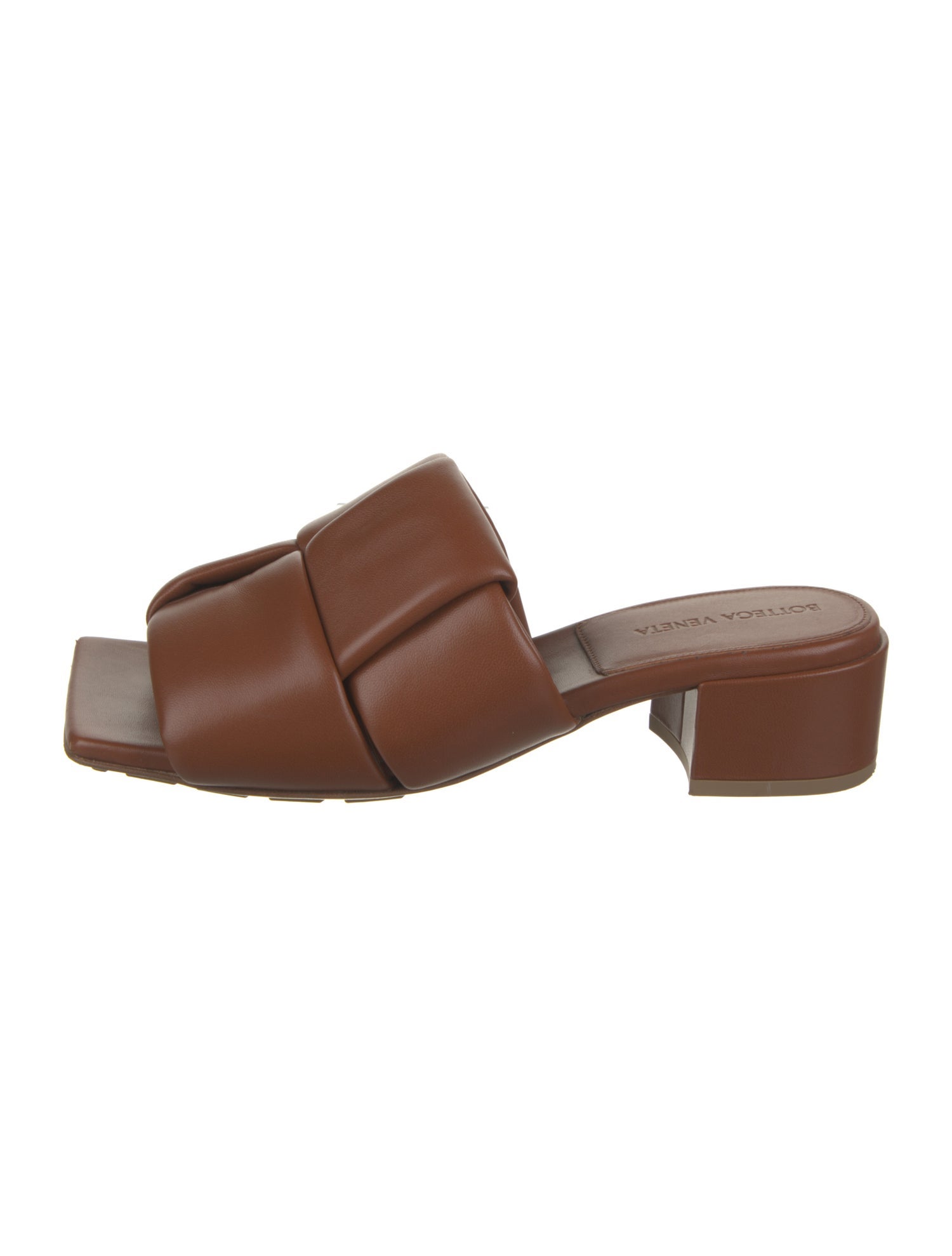 Bottega Veneta Leather Slides