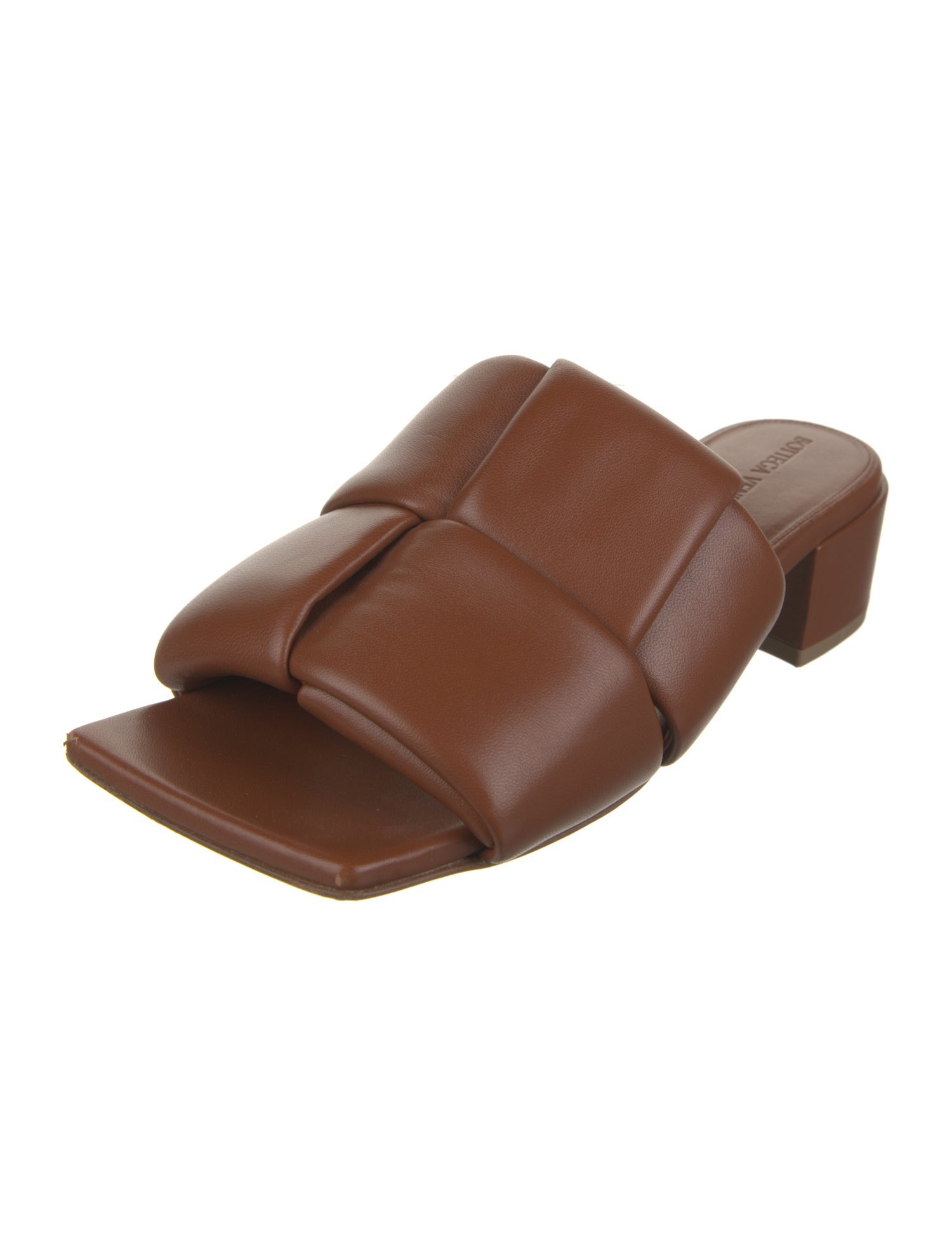 Bottega Veneta Leather Slides