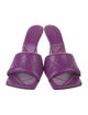 Bottega Veneta Quilted Pattern Leather Slides