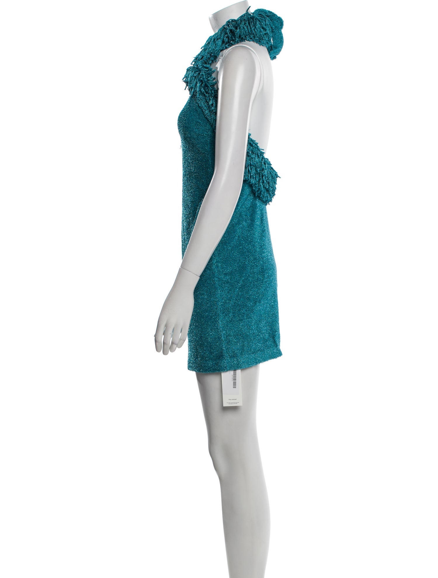 Bottega Veneta Lurex Mini Dress