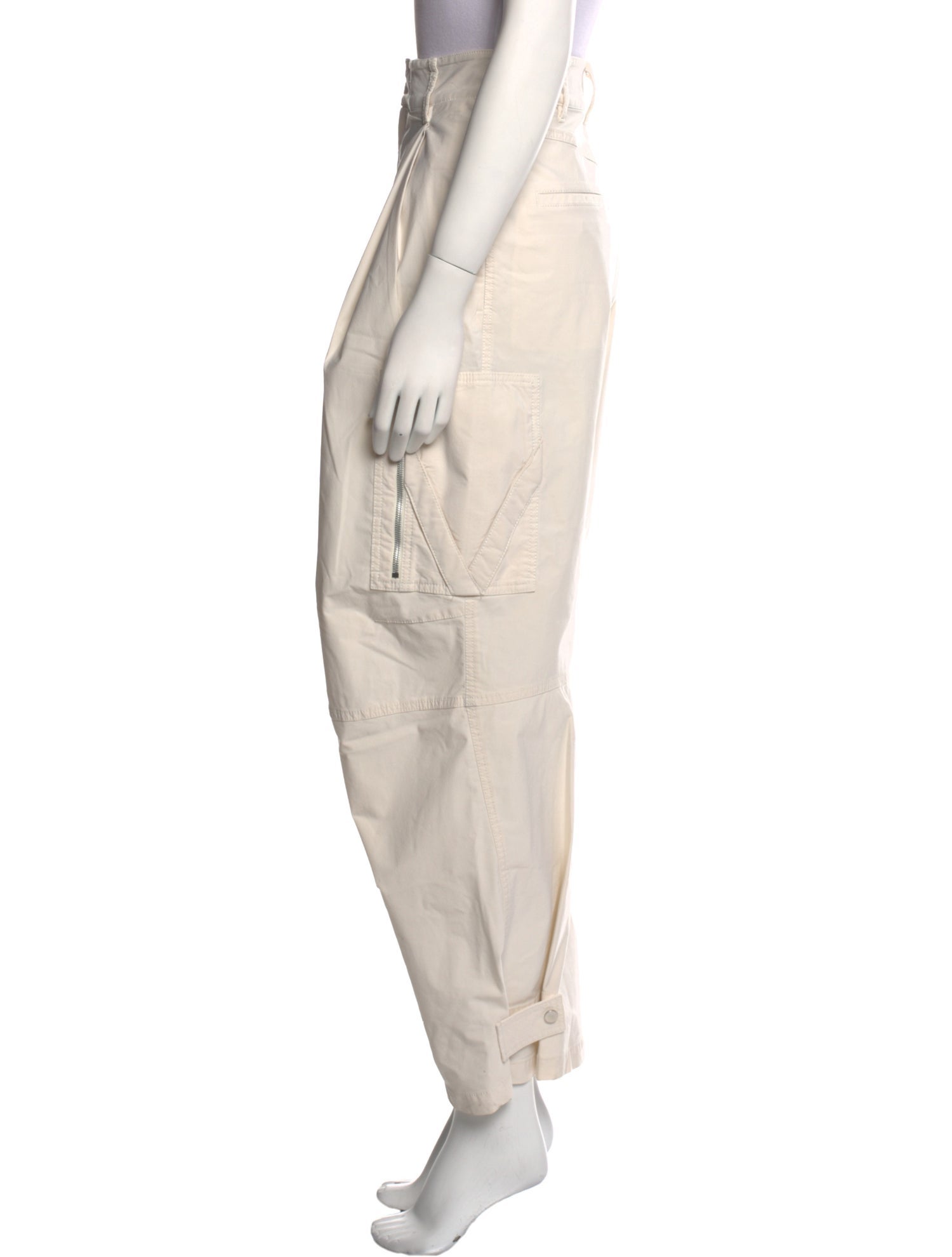 Bottega Veneta Wool Straight Leg Pants