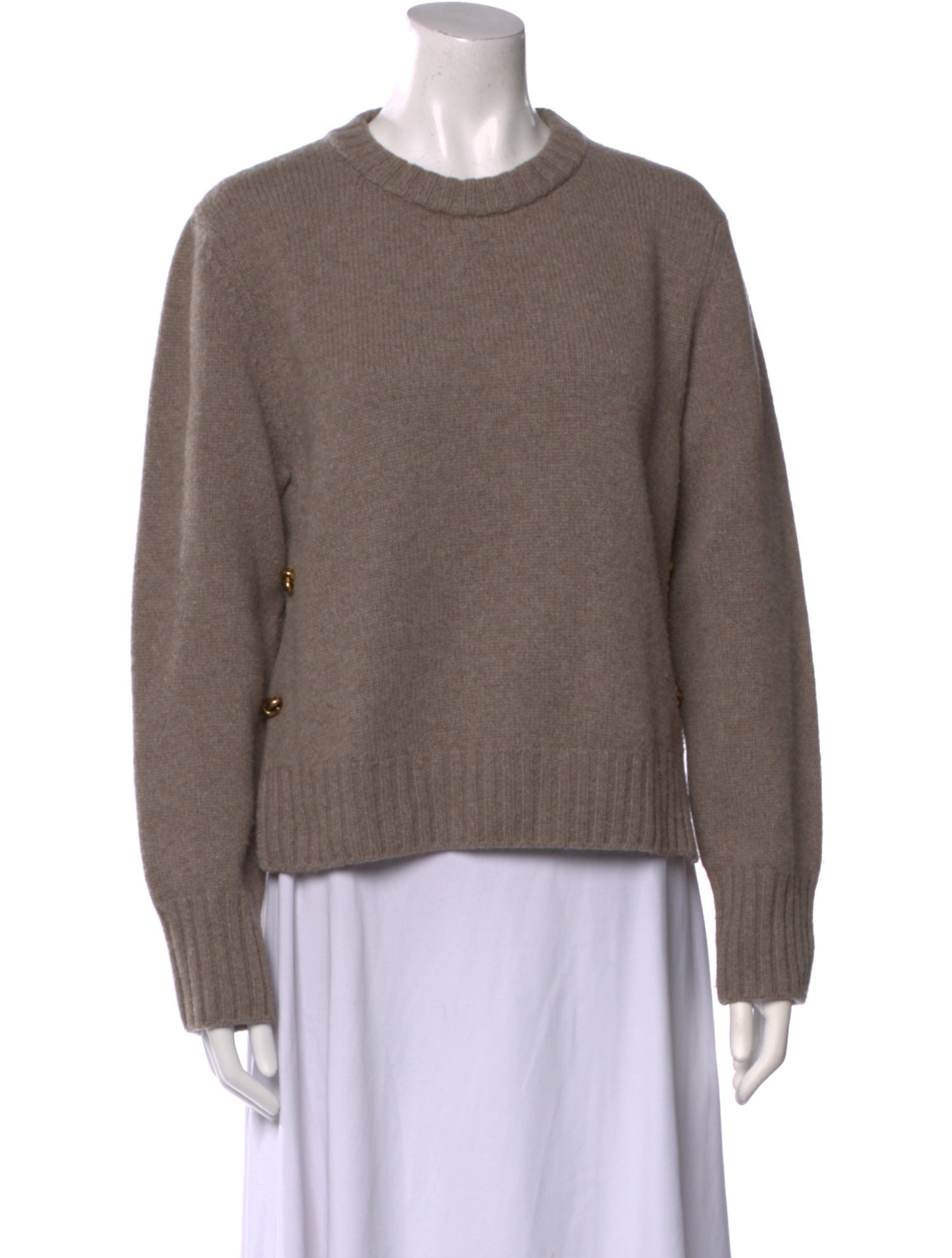 Bottega Veneta Wool Mock Neck Sweater