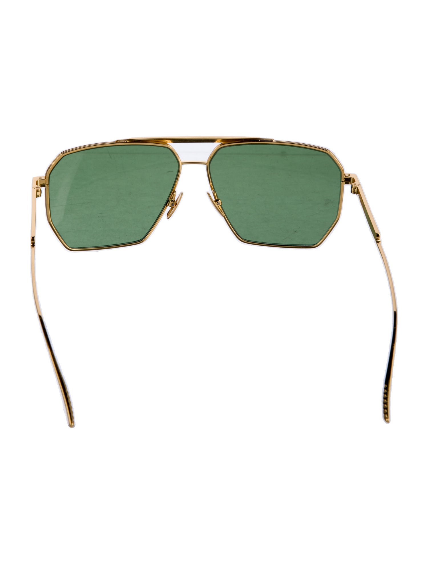 Bottega Veneta Aviator Tinted Sunglasses