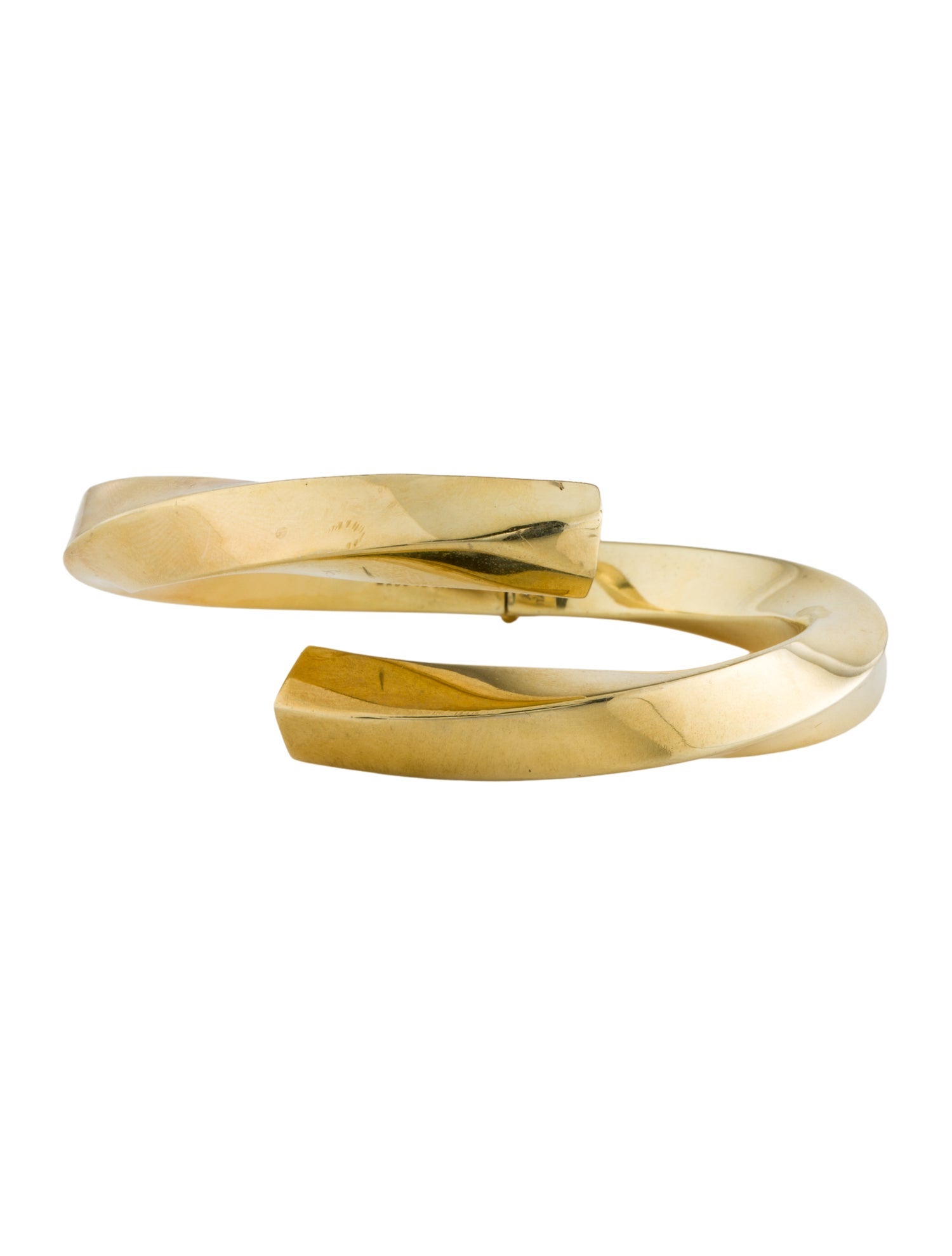 Bottega Veneta Twisted Cuff Bracelet