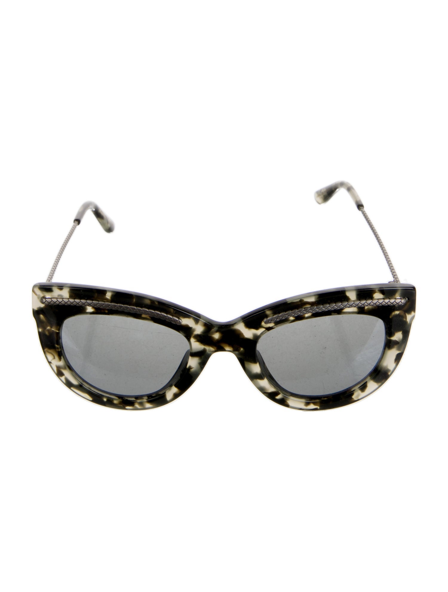 Bottega Veneta Cat-Eye Mirrored Sunglasses