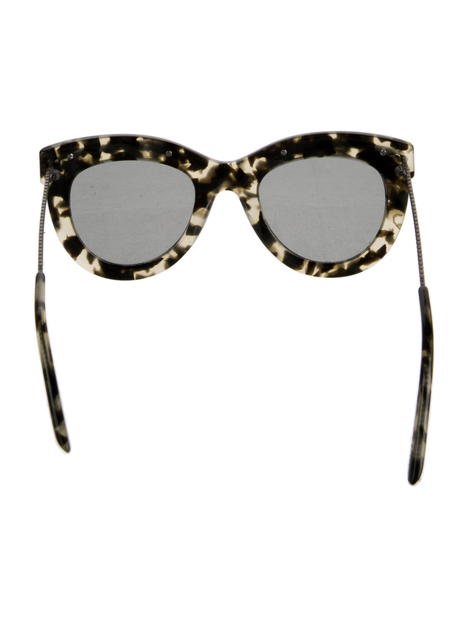 Bottega Veneta Cat-Eye Mirrored Sunglasses