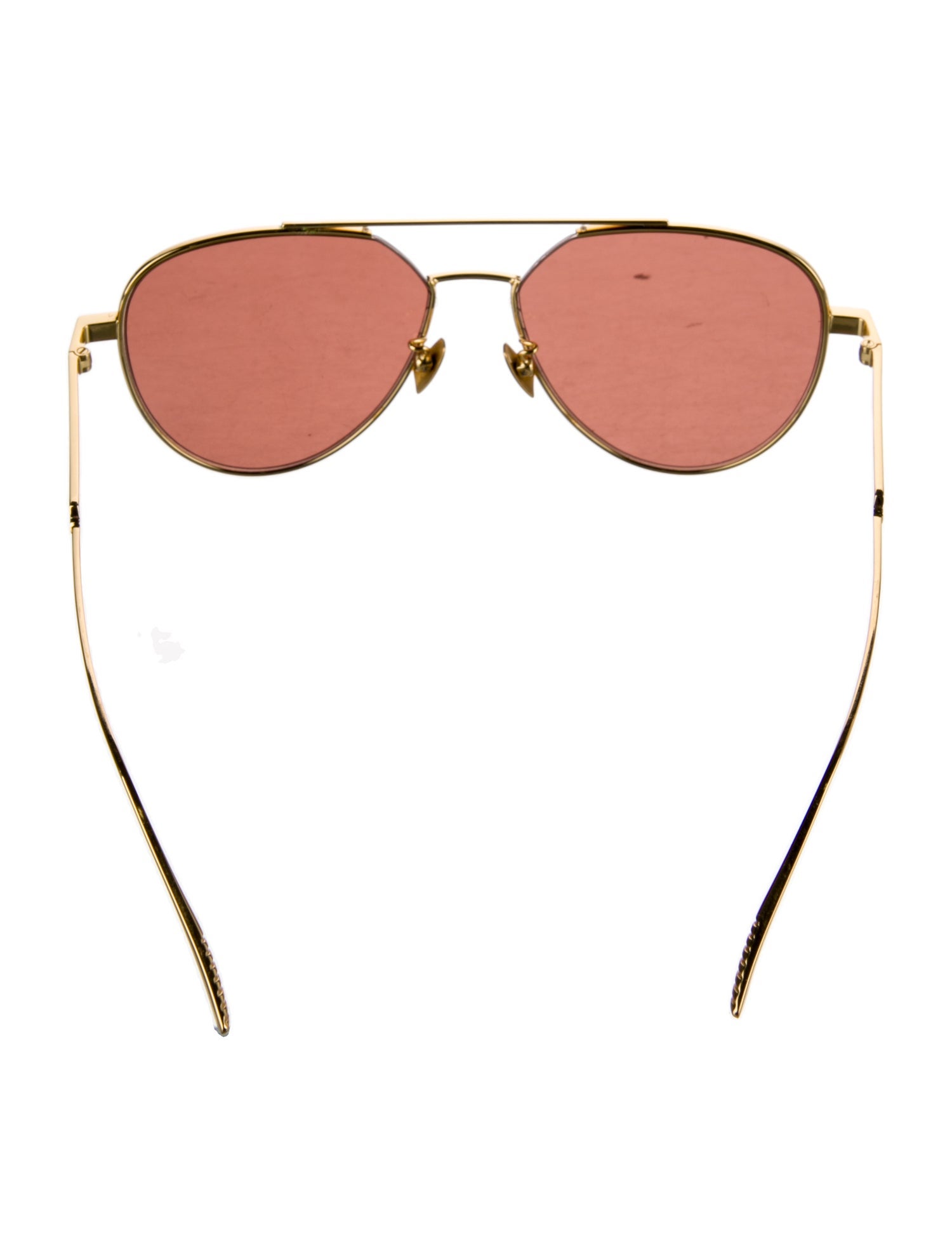 Bottega Veneta Aviator Tinted Sunglasses