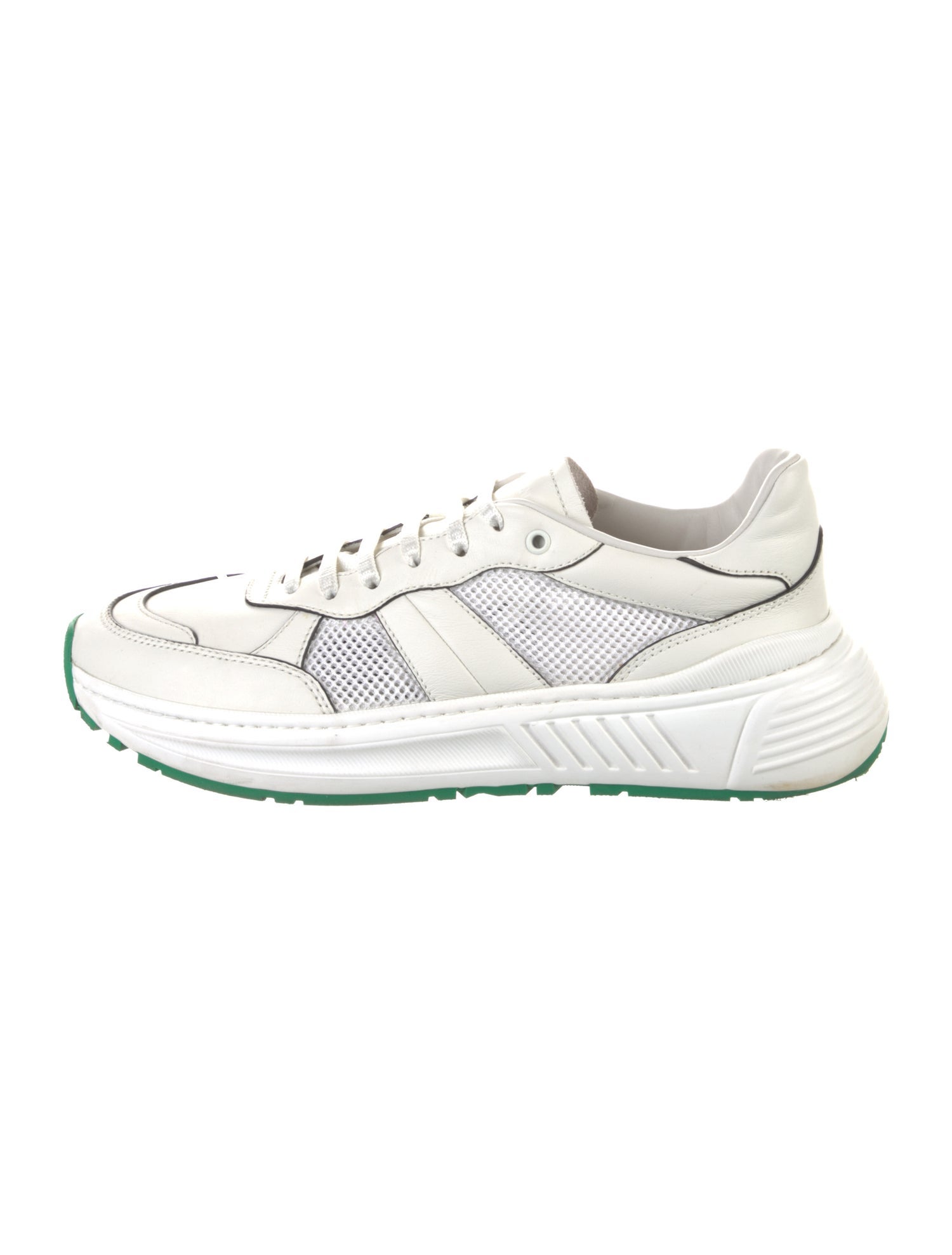 Bottega Veneta Leather Printed Sneakers
