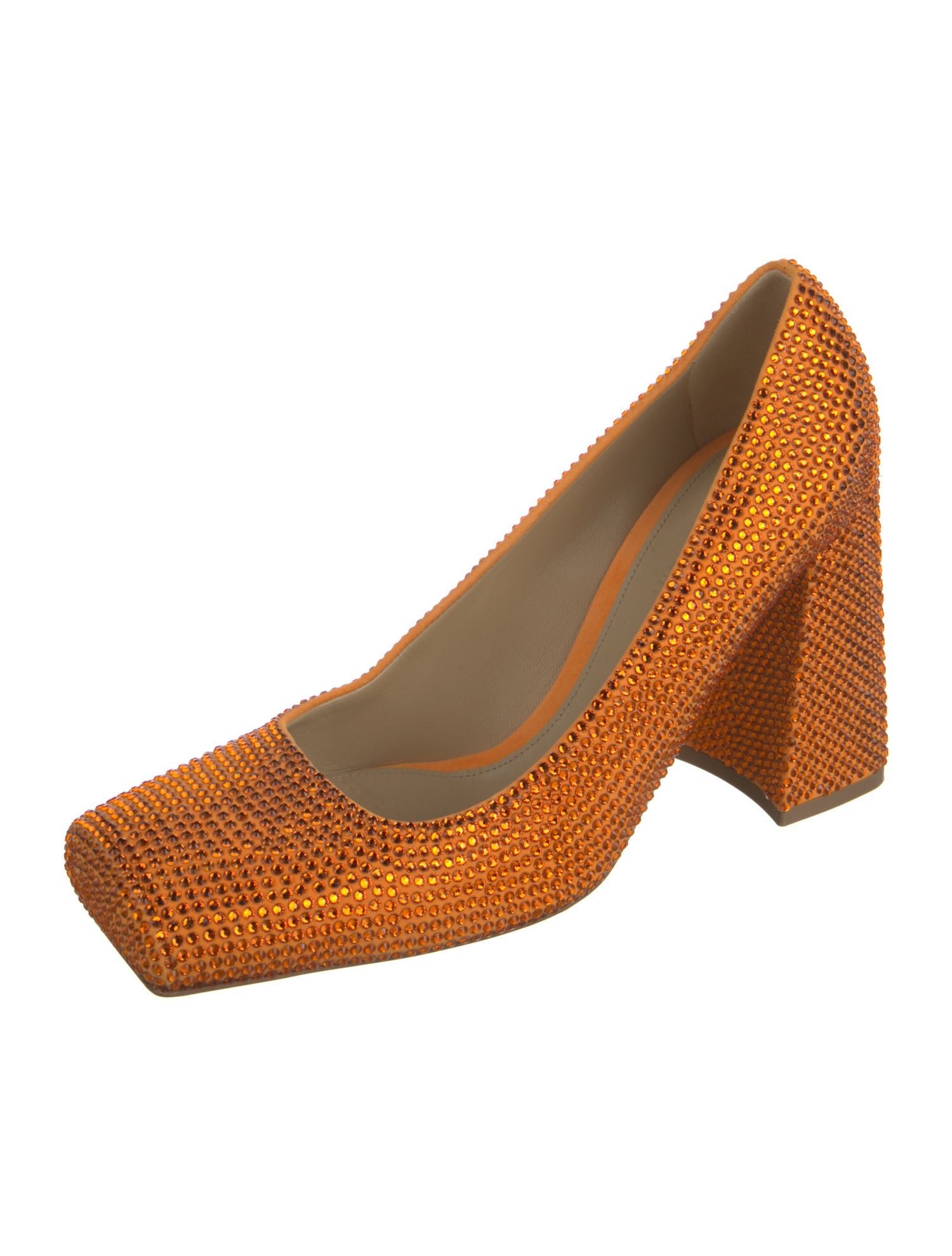 Bottega Veneta Courtney Tower Crystal Pumps