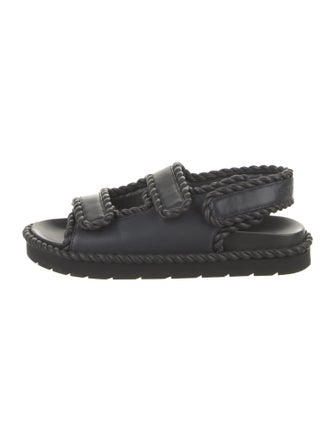Bottega Veneta Rubber Whipstitch Trim Slides