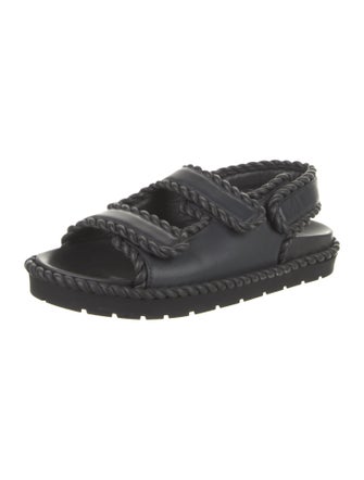 Bottega Veneta Rubber Whipstitch Trim Slides