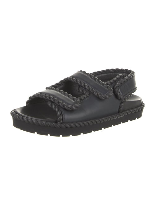 Bottega Veneta Rubber Whipstitch Trim Slides