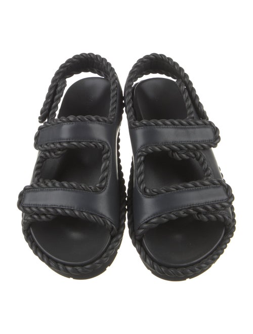 Bottega Veneta Rubber Whipstitch Trim Slides