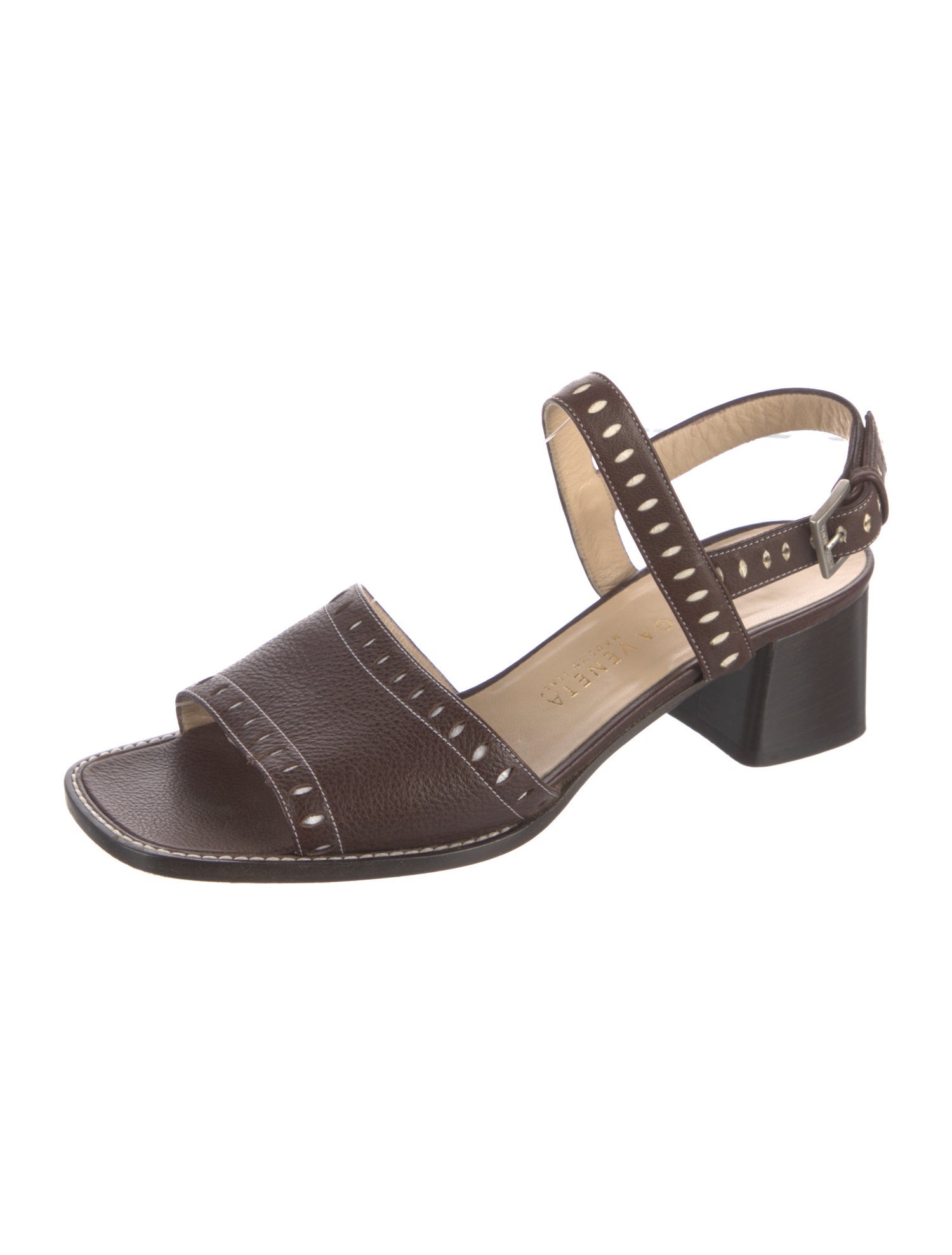 Bottega Veneta Intrecciato Weave Leather Slingback Sandals