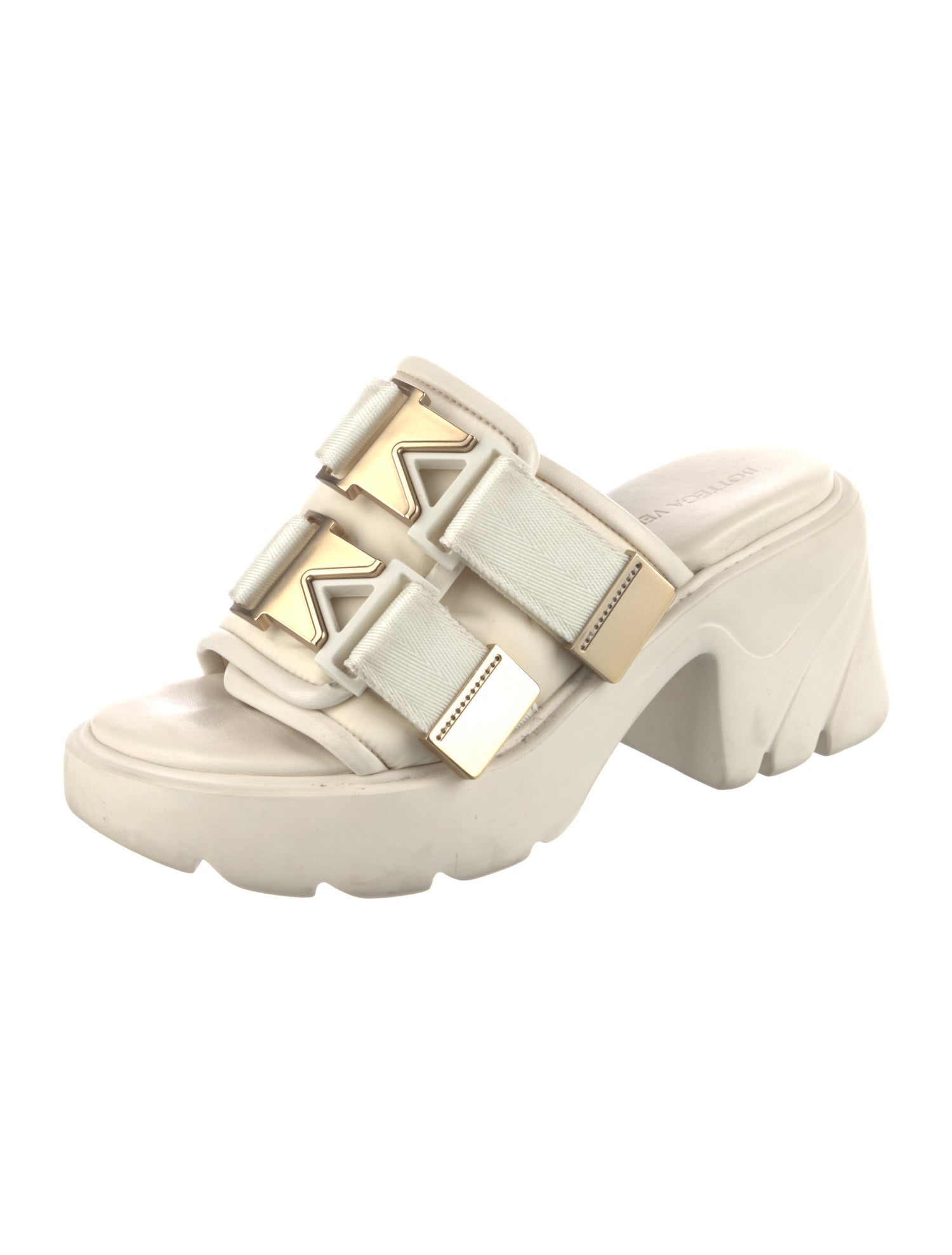 Bottega Veneta Nylon Slides