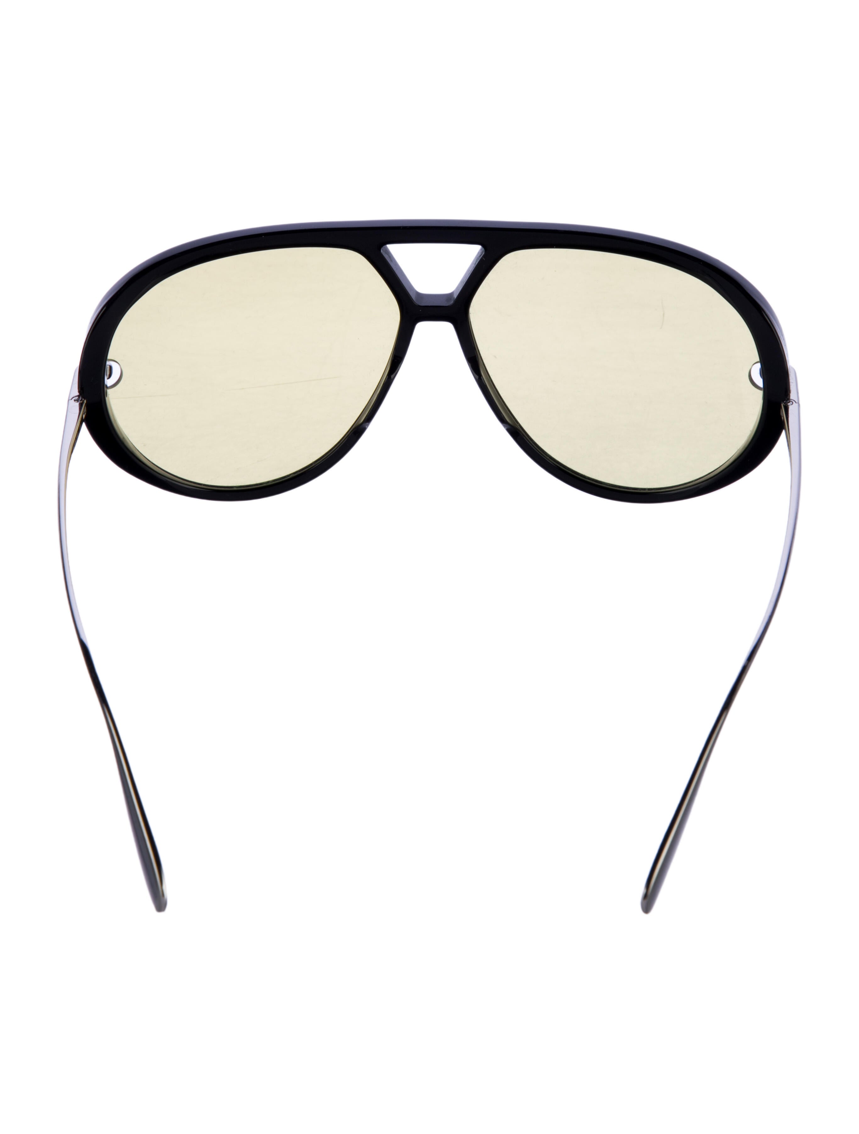 Bottega Veneta Aviator Tinted Sunglasses