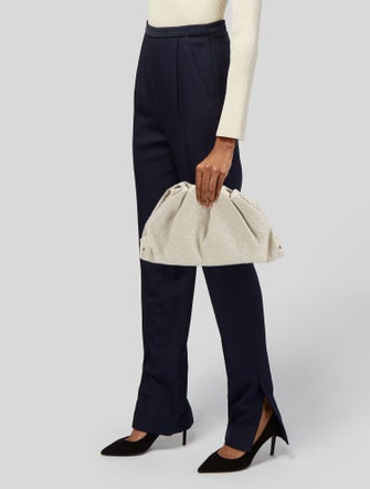 Bottega Veneta Ostrich The Pouch
