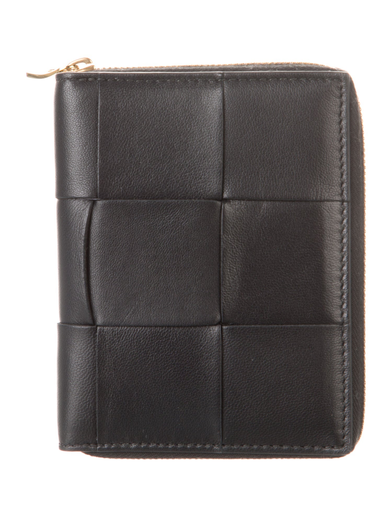 Bottega Veneta Intrecciato Weave Leather Wallet