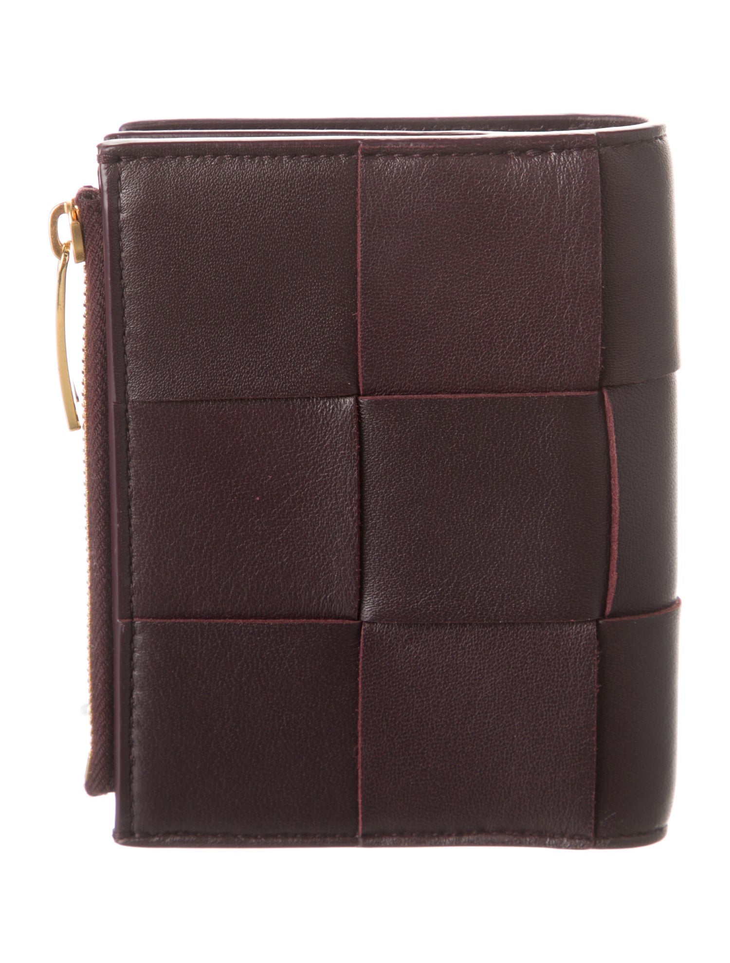 Bottega Veneta Maxi Cassette Intrecciato Weave Wallet