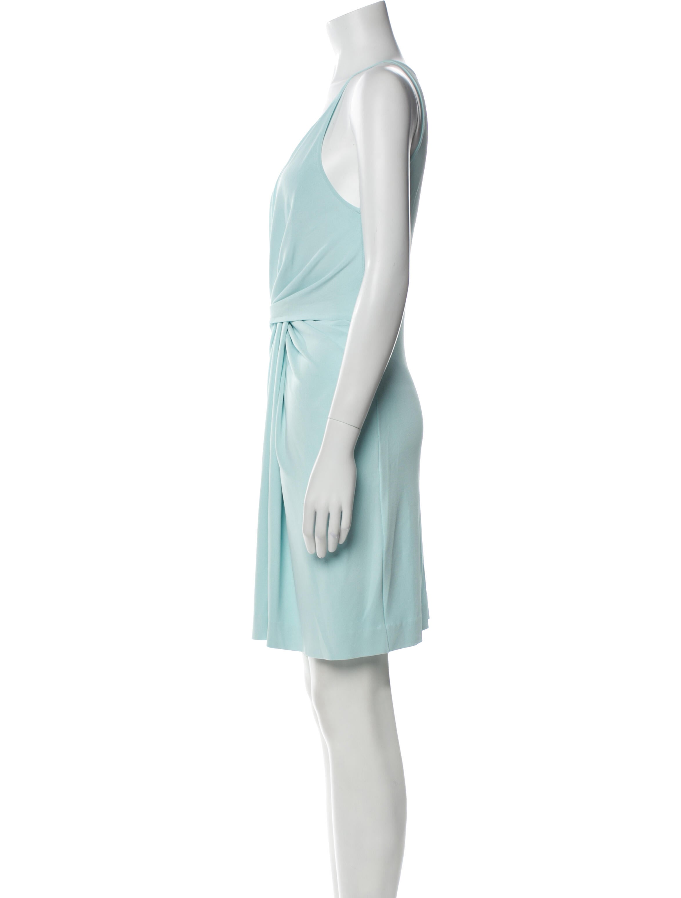 Bottega Veneta Scoop Neck Mini Dress