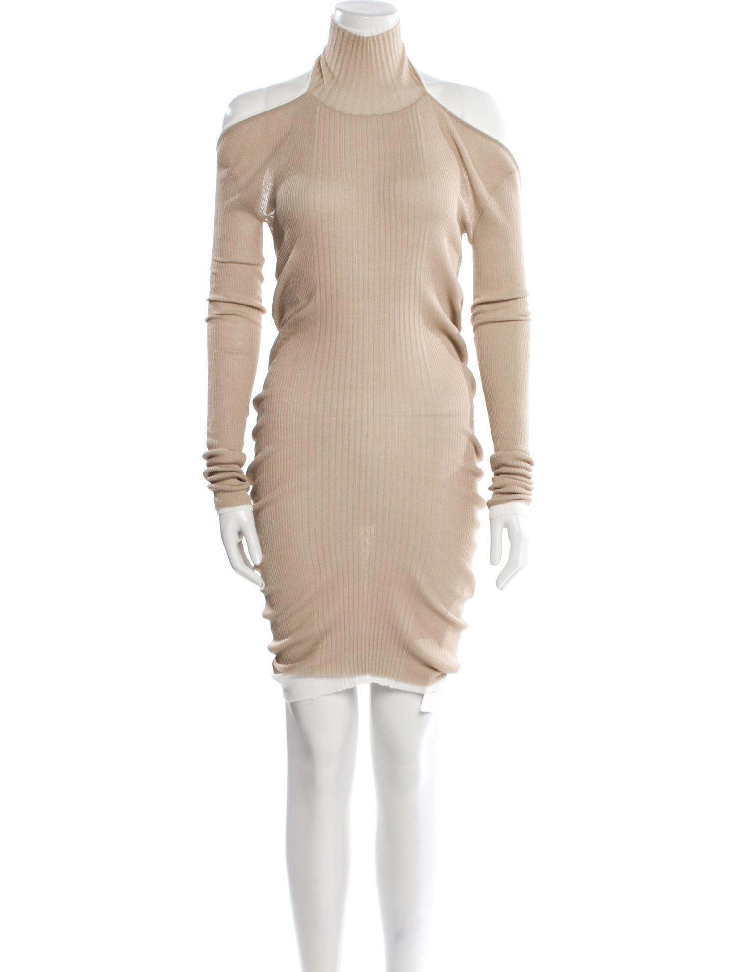 Bottega Veneta Turtleneck Mini Dress