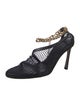 Bottega Veneta Mesh Chain-Link Accents Pumps