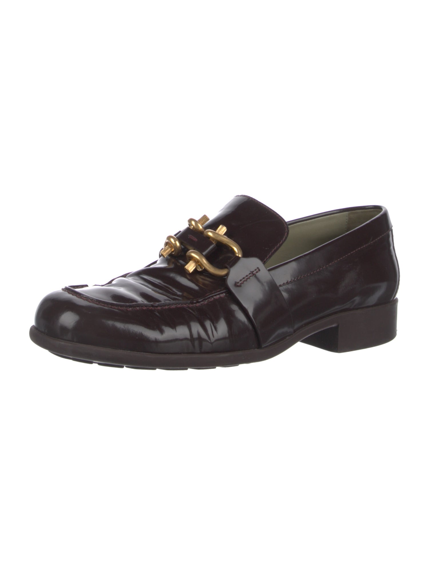 Bottega Veneta Monsieur Patent Leather Loafers