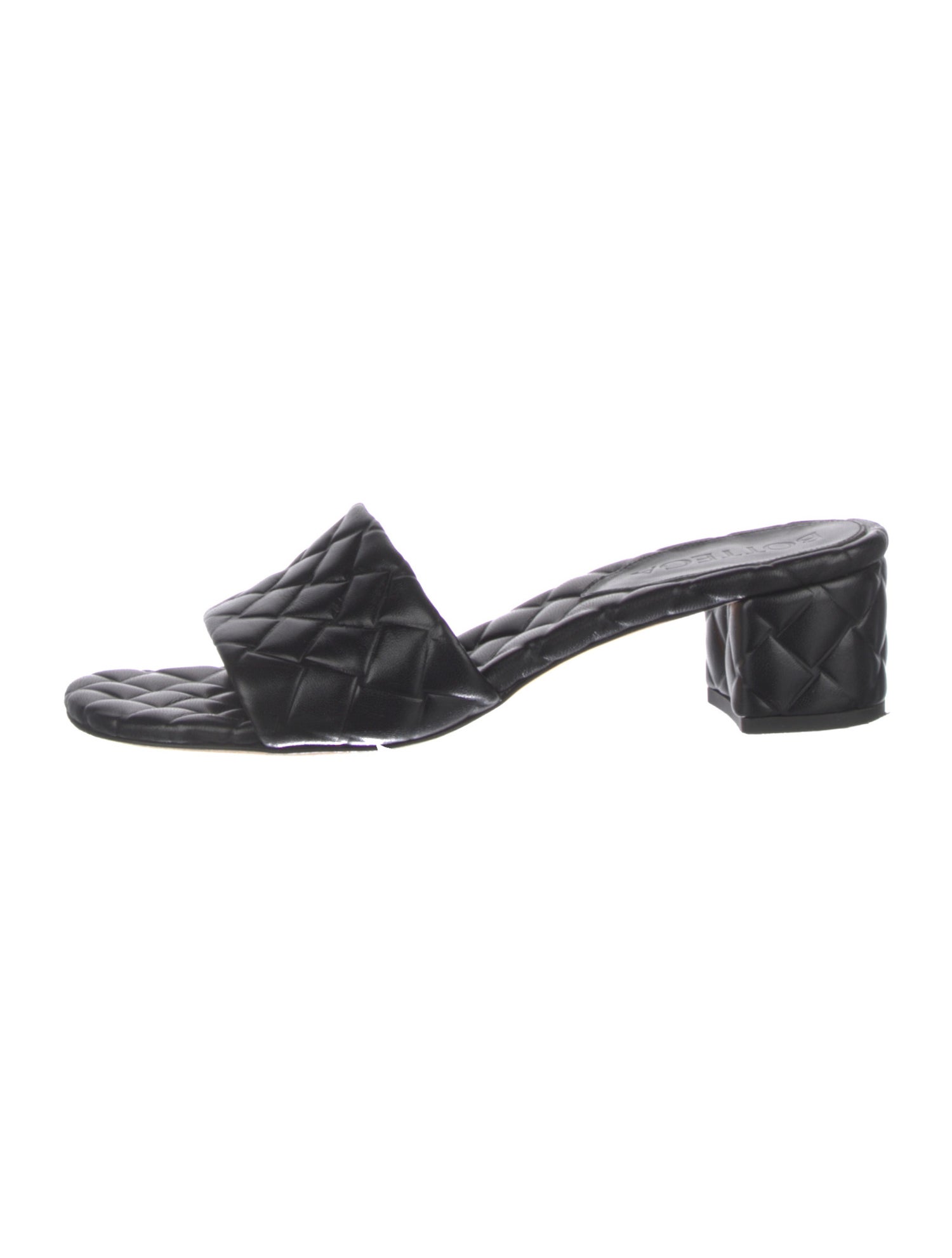 Bottega Veneta Amy Intrecciato Weave Slides
