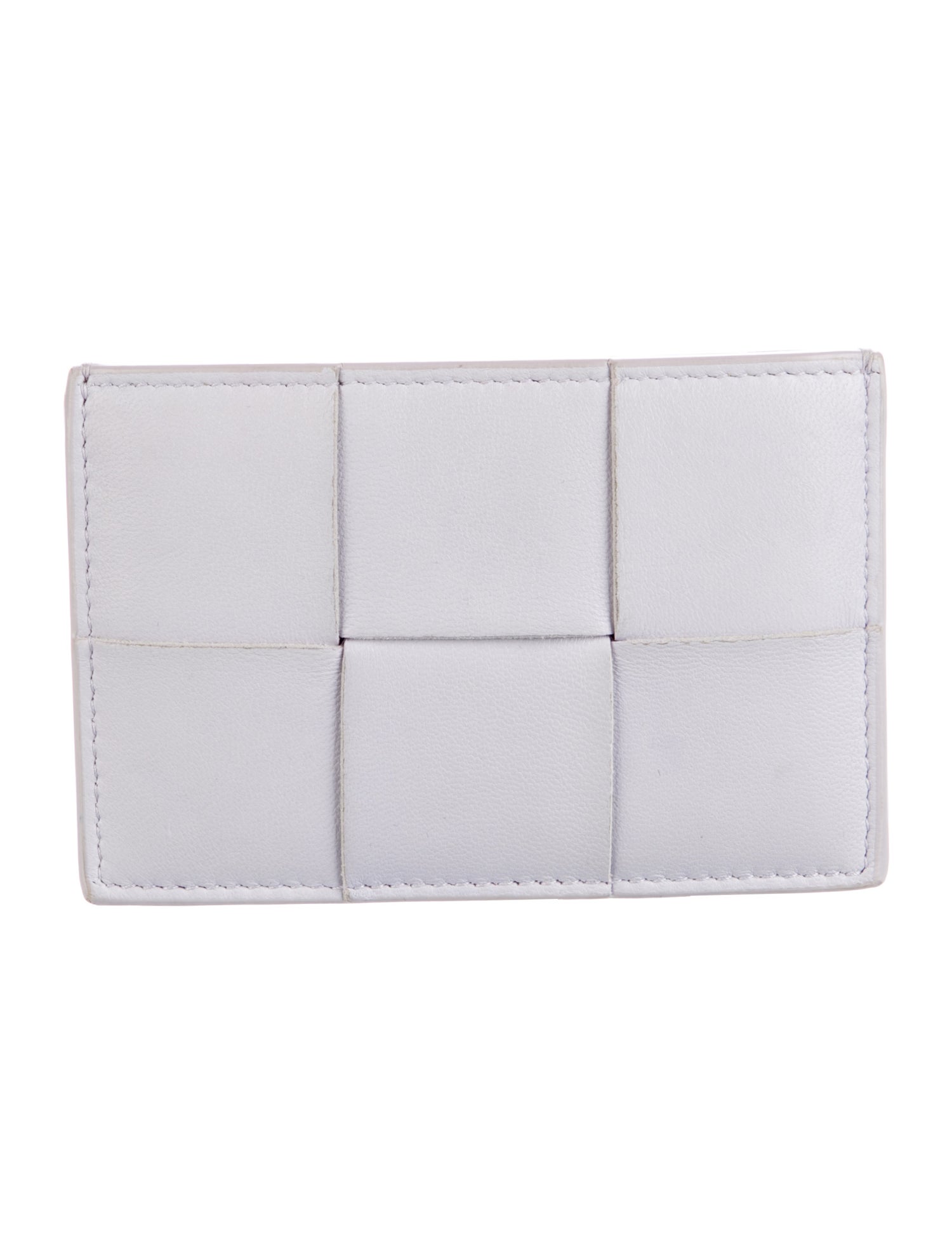 Bottega Veneta Maxi Intrecciato Nappa Card Holder Intrecciato Weave Wallet