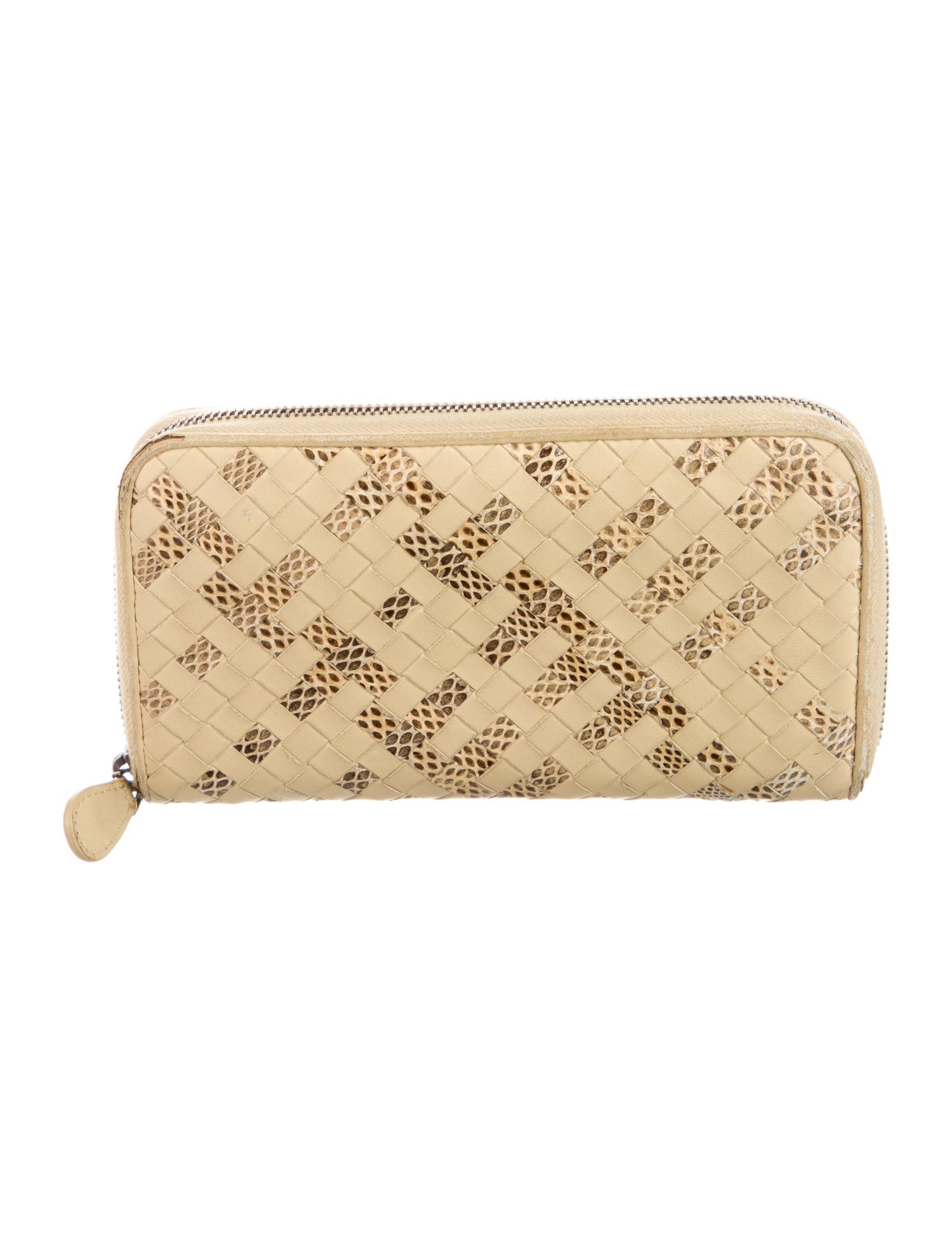 Bottega Veneta Ayers Intrecciato Weave Wallet