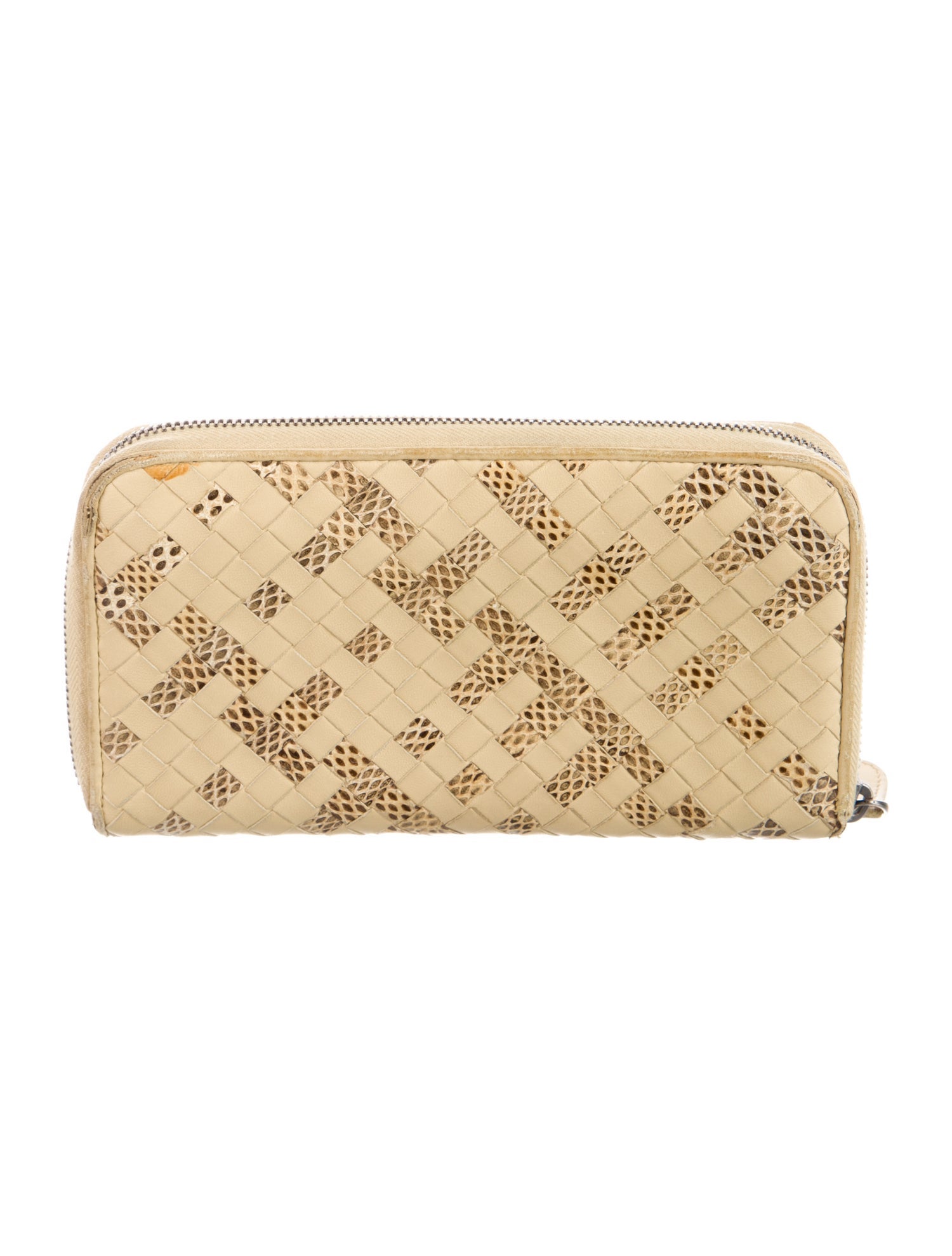 Bottega Veneta Ayers Intrecciato Weave Wallet