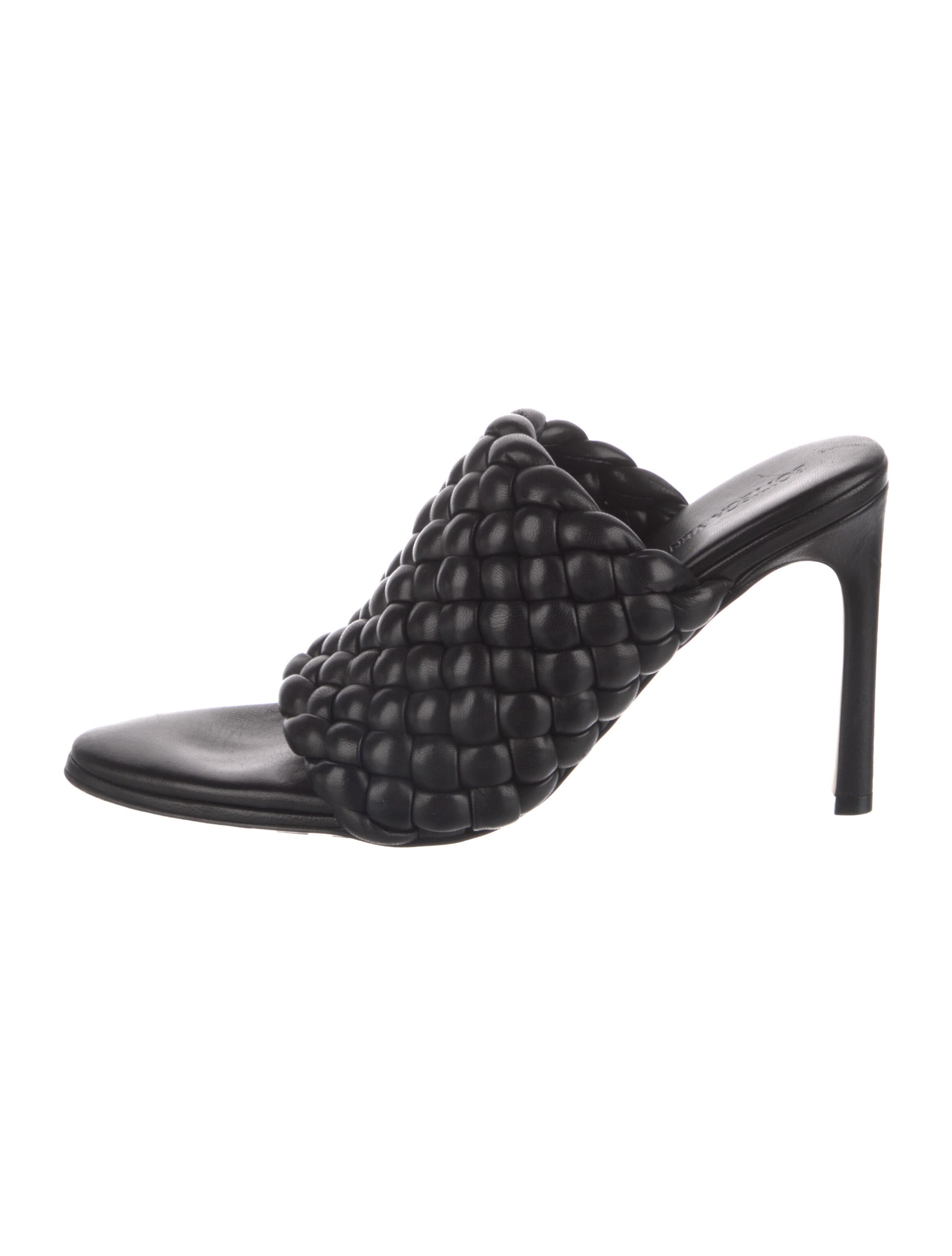 Bottega Veneta Curve Intrecciato Weave Mules