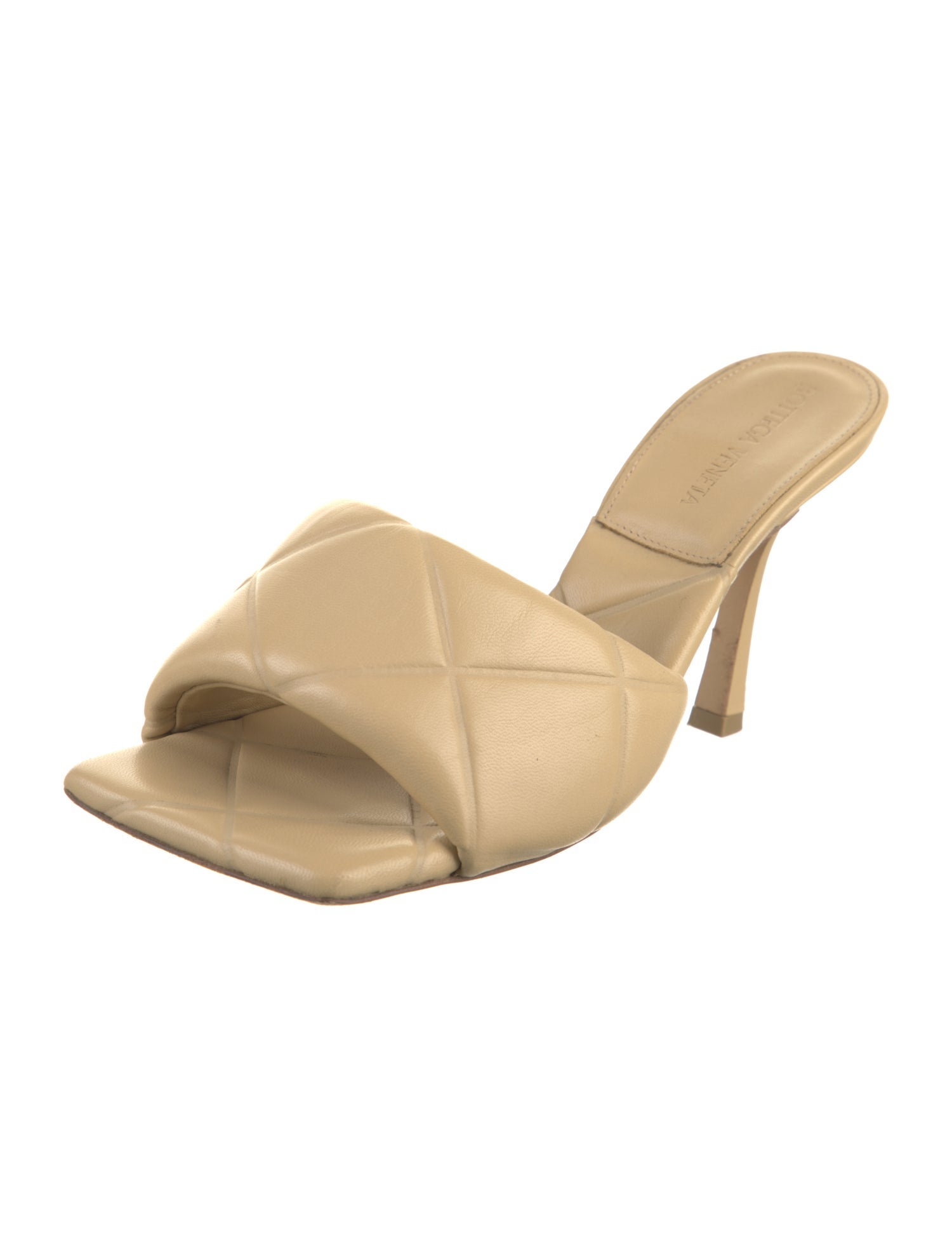 Bottega Veneta Leather Slides