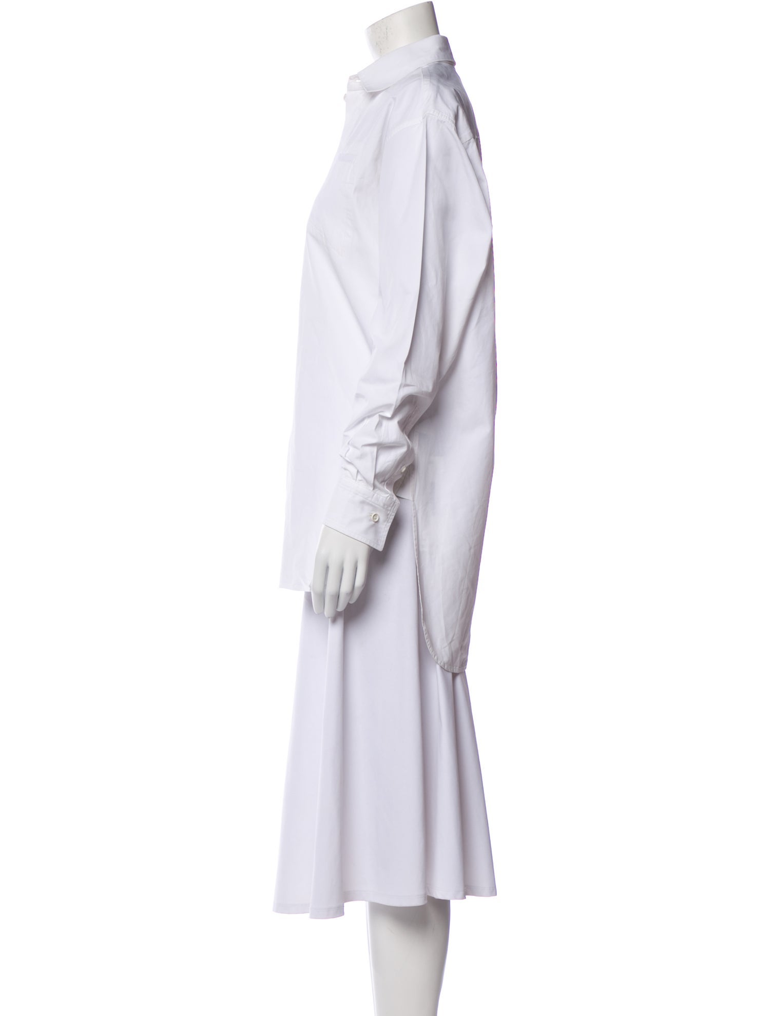 Bottega Veneta Long Sleeve Button-Up Top