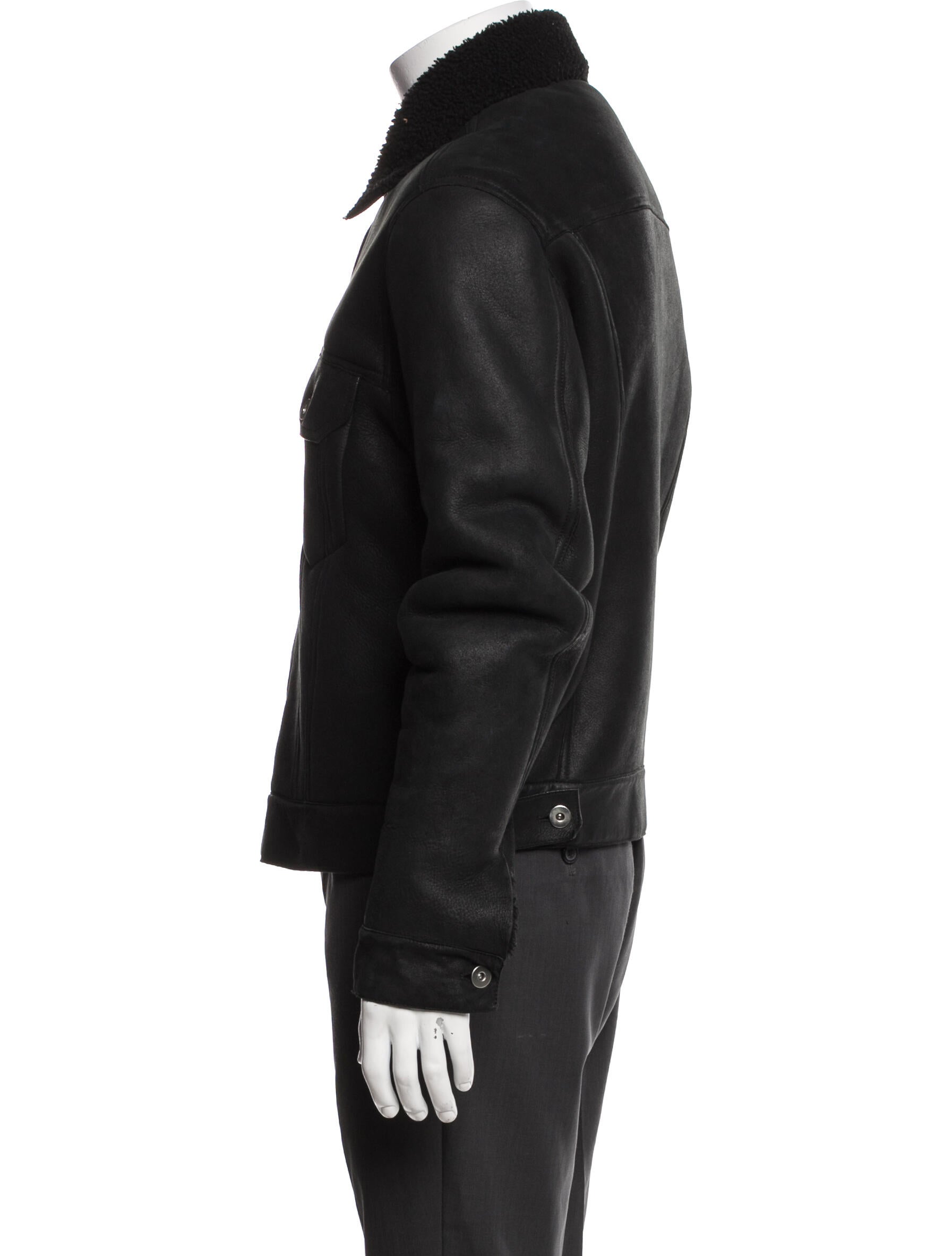 Bottega Veneta 2019 Shearling Trucker Jacket