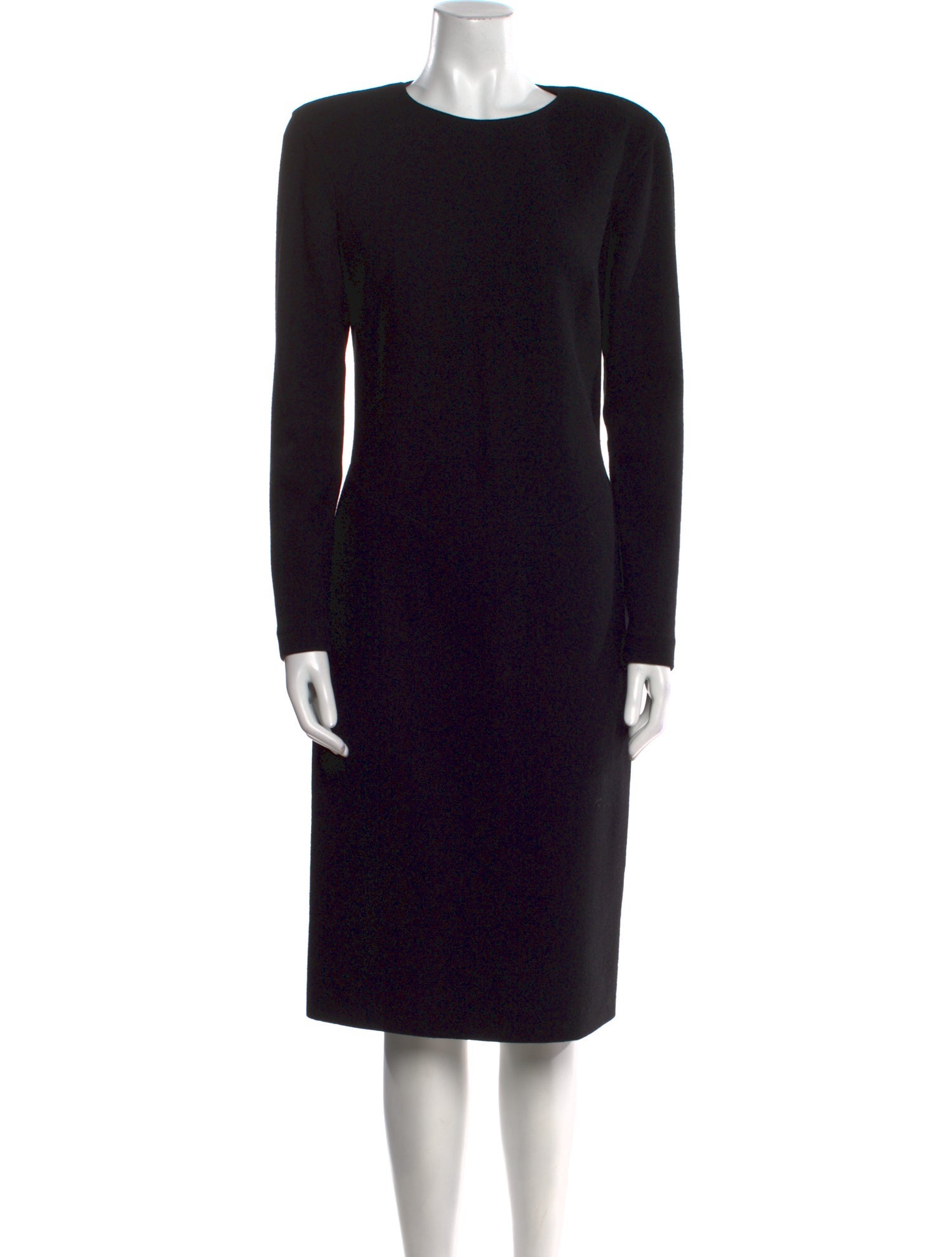Bottega Veneta Virgin Wool Midi Length Dress