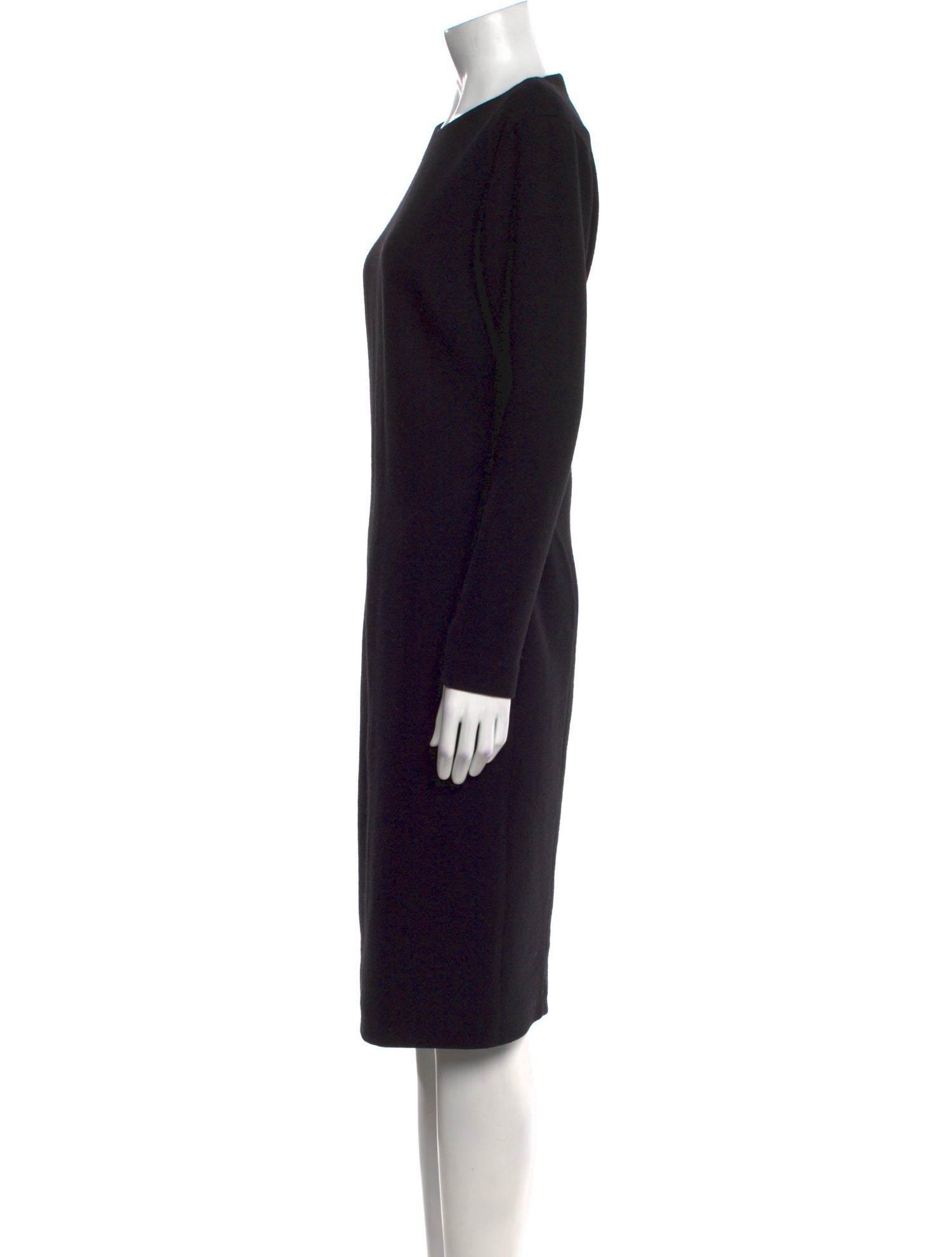 Bottega Veneta Virgin Wool Midi Length Dress