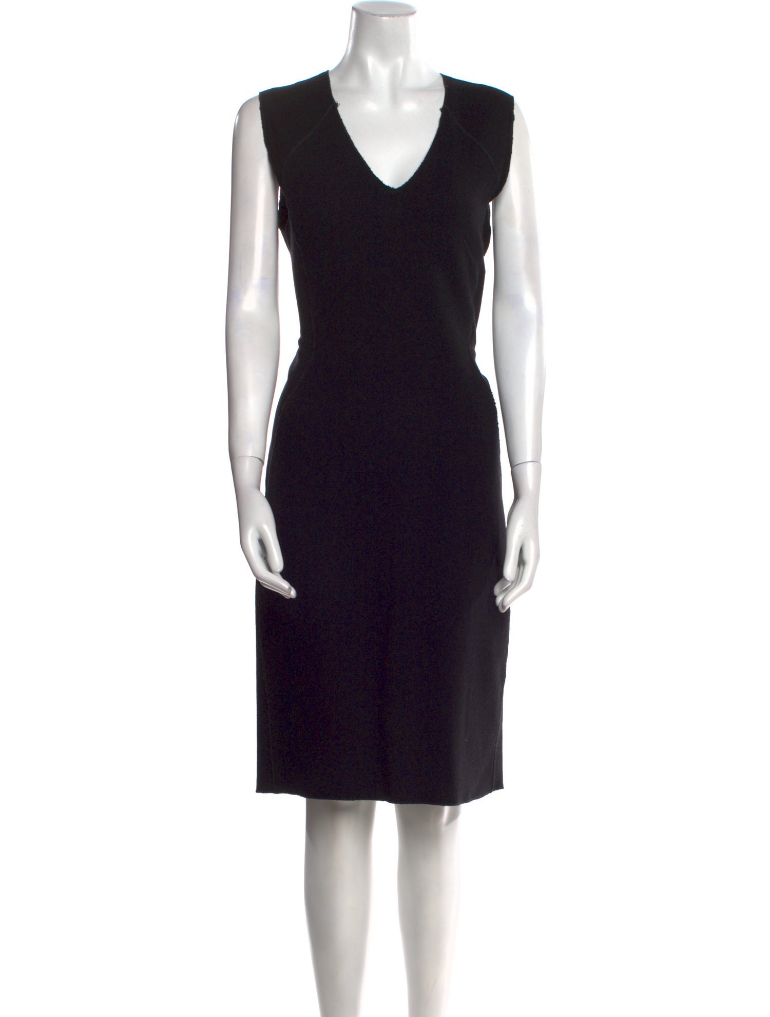 Bottega Veneta Virgin Wool Knee-Length Dress
