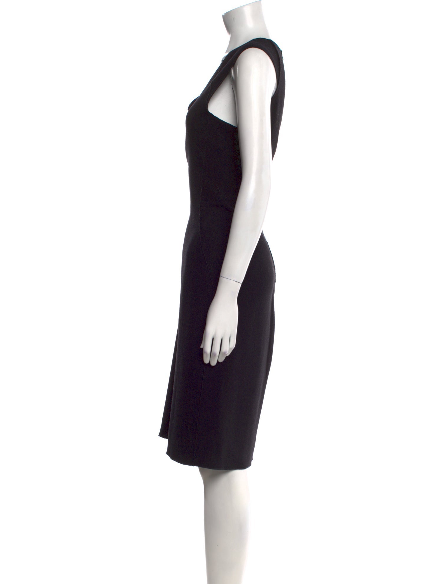 Bottega Veneta Virgin Wool Knee-Length Dress