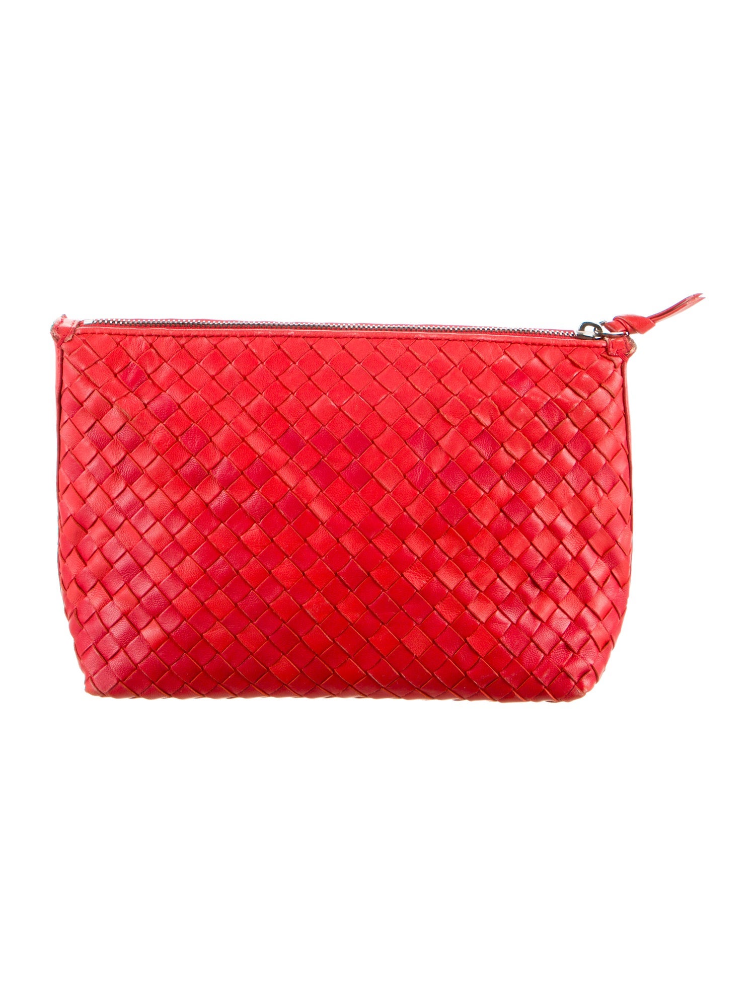 Bottega Veneta Leather Cosmetic Bag