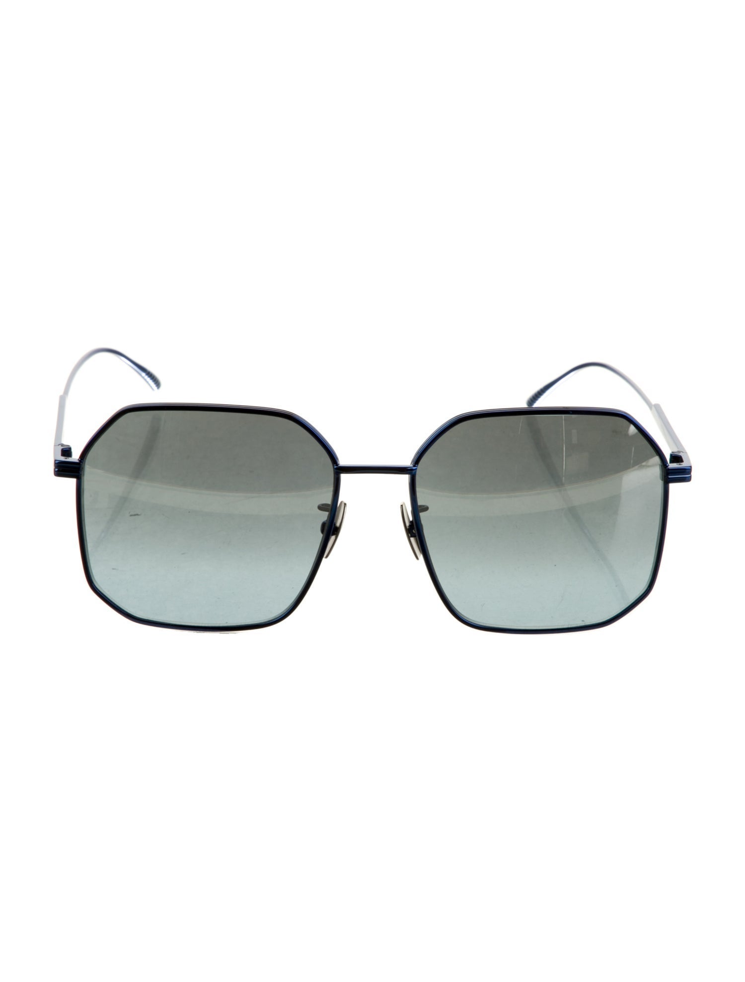 Bottega Veneta Square Gradient Sunglasses