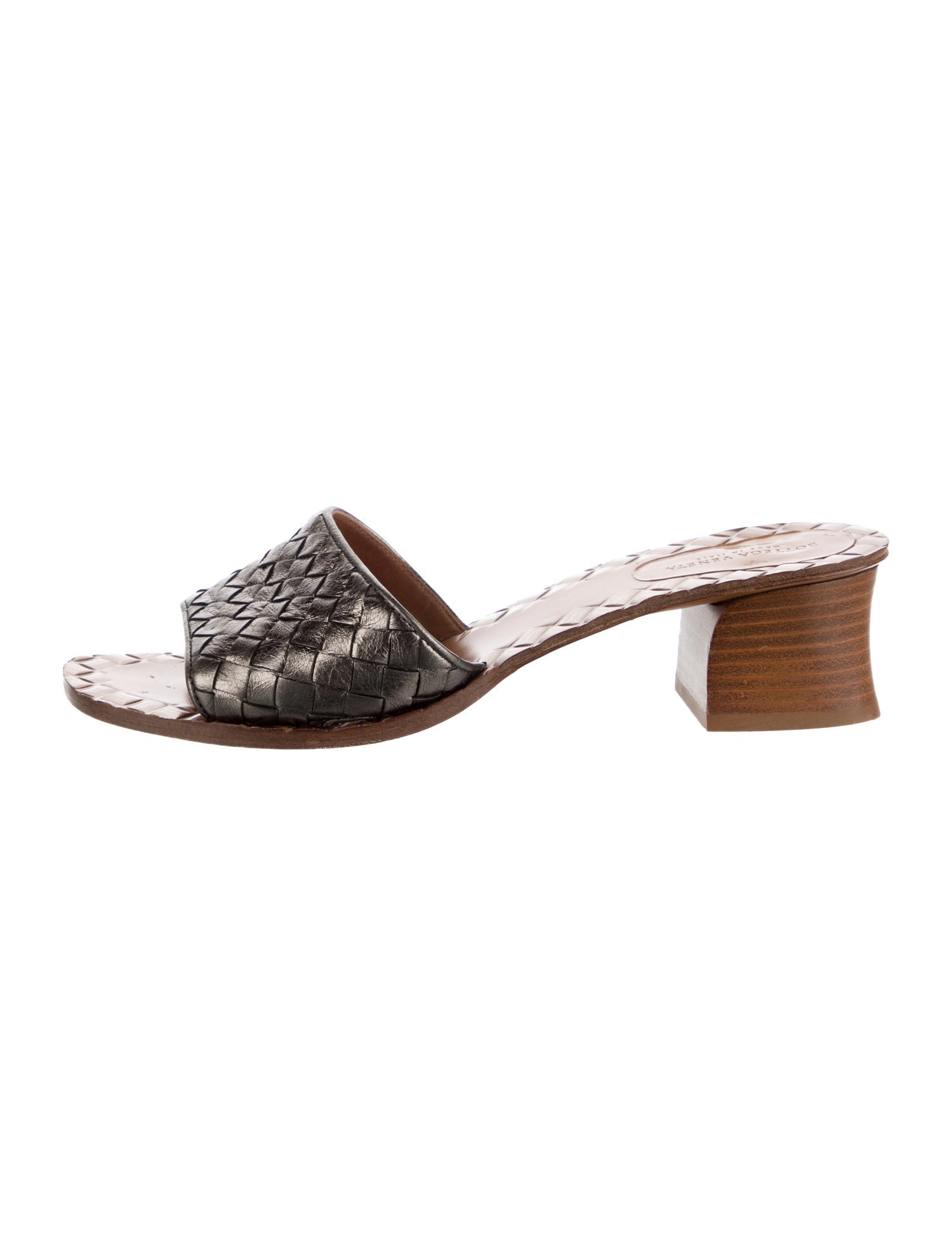 Bottega Veneta Ravello Intrecciato Weave Slides