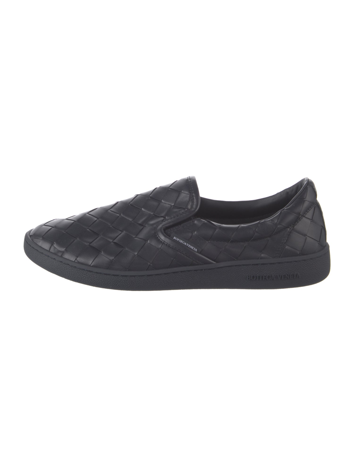 Bottega Veneta Intrecciato Weave Leather Sneakers