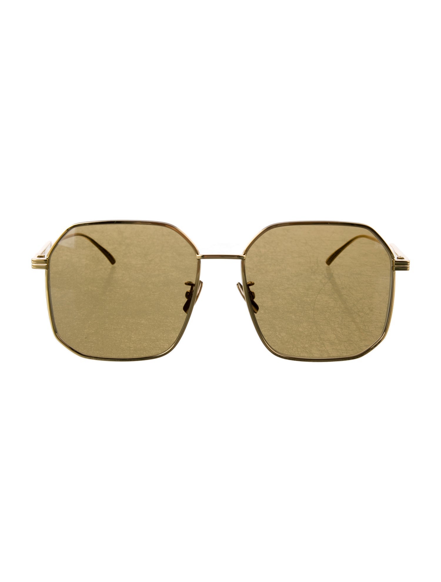 Bottega Veneta Oversize Mirrored Sunglasses