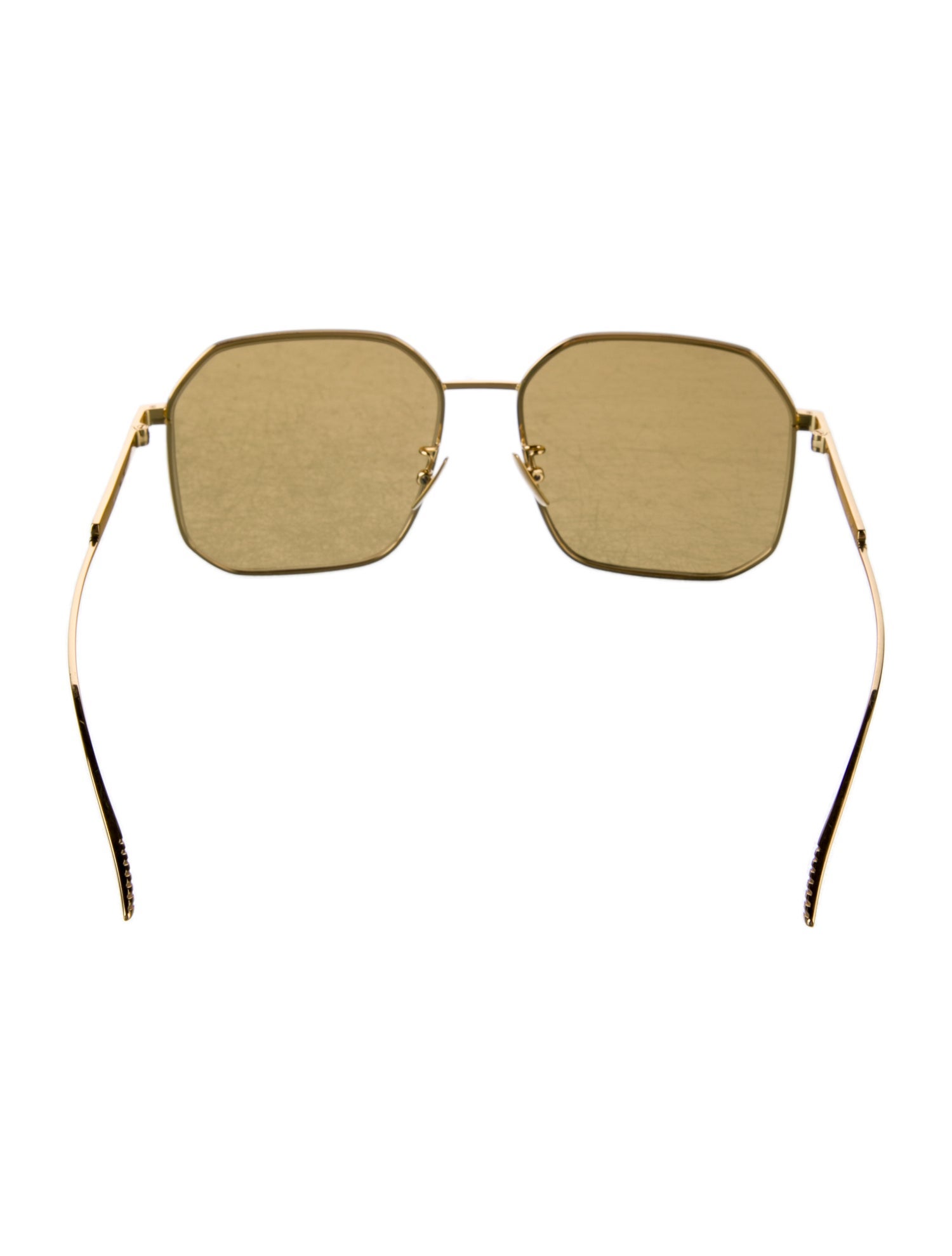 Bottega Veneta Oversize Mirrored Sunglasses