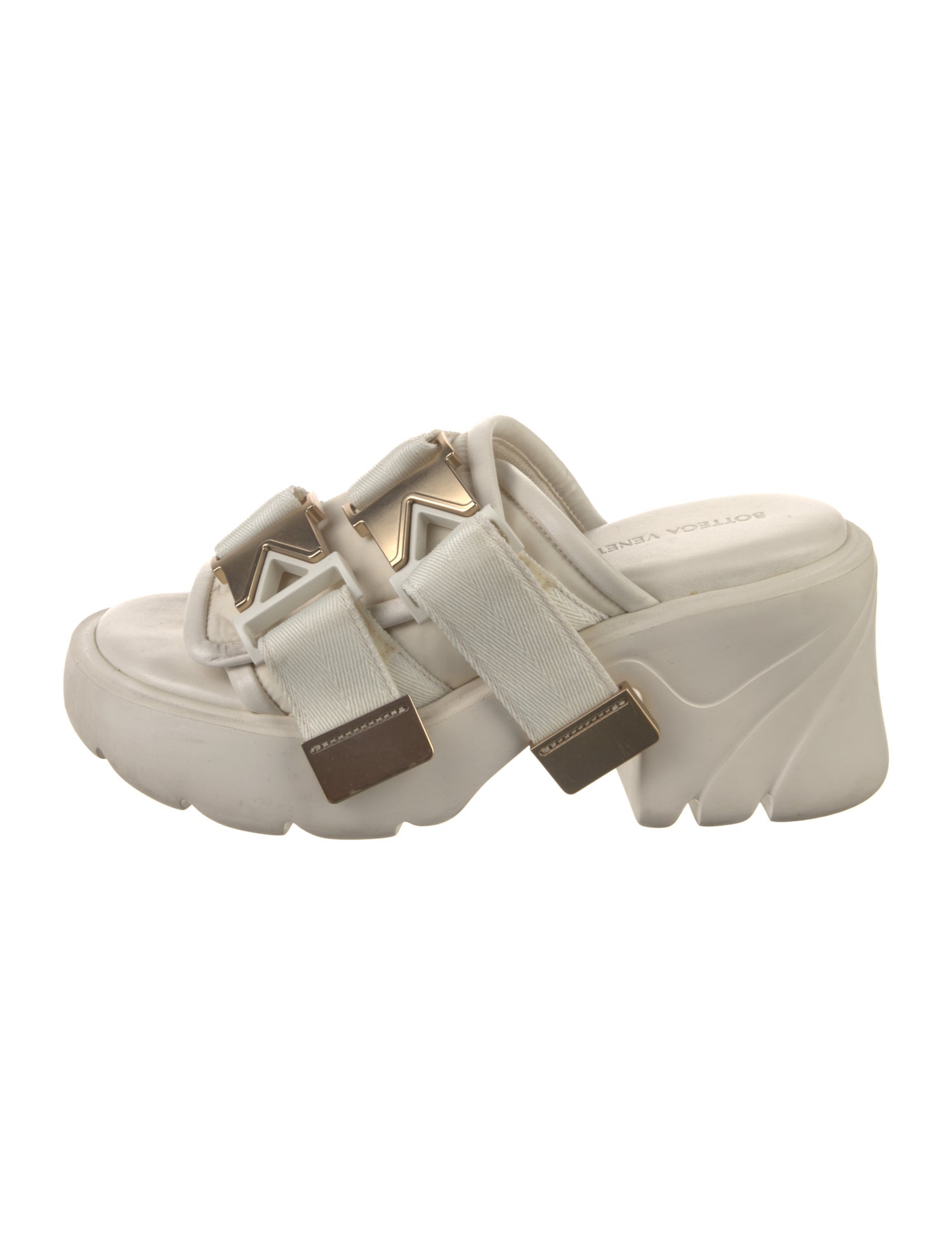 Bottega Veneta Leather Slides