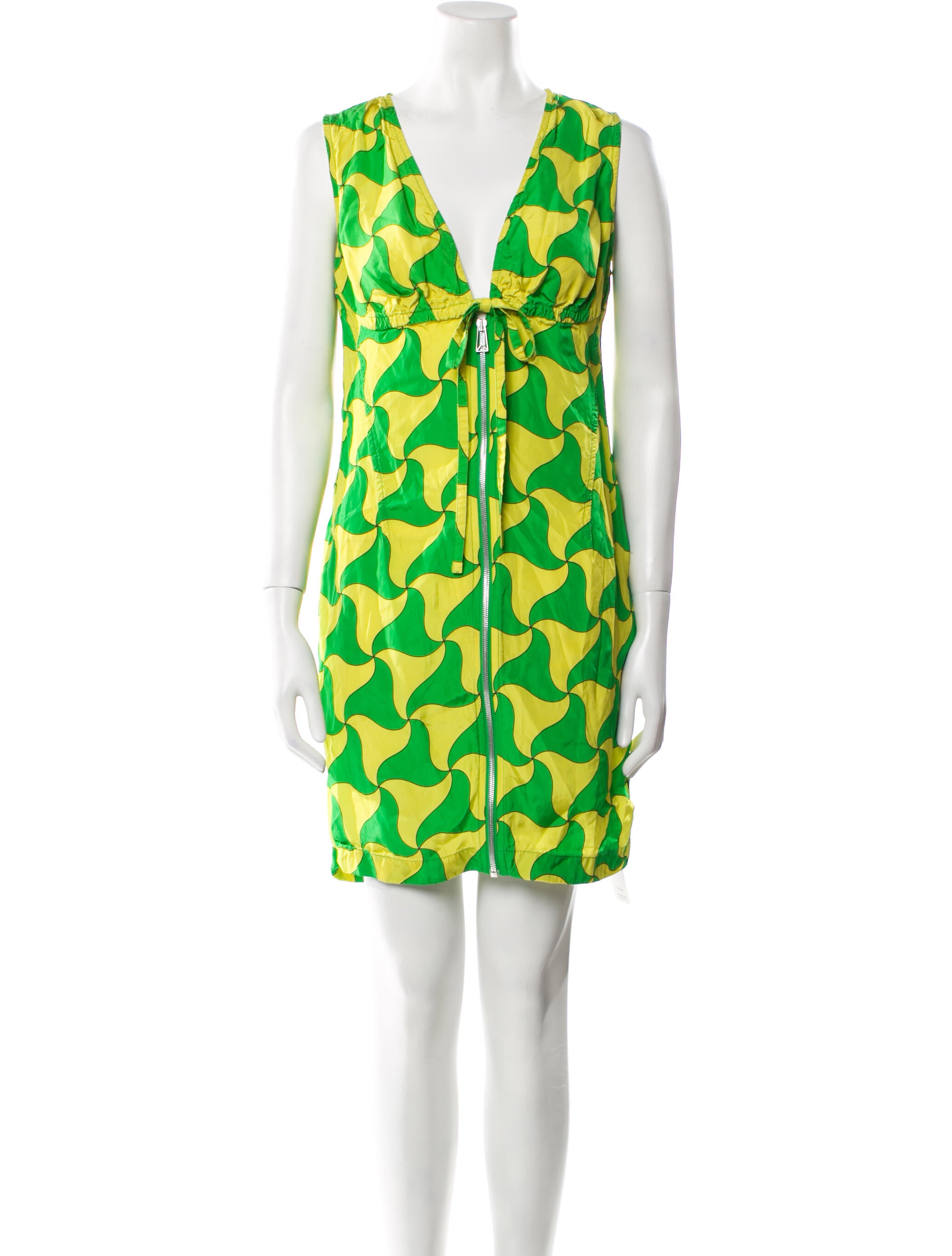 Bottega Veneta Printed Mini Dress