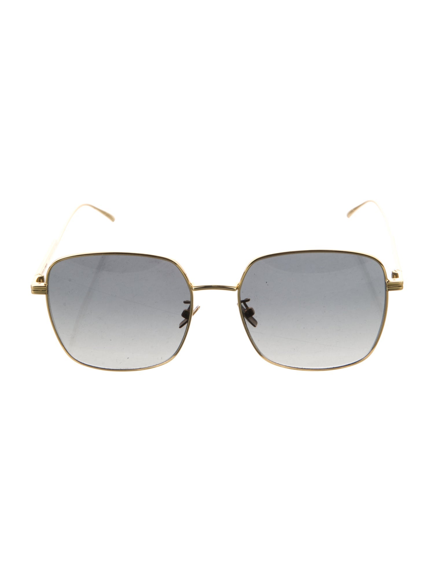 Bottega Veneta Square Gradient Sunglasses