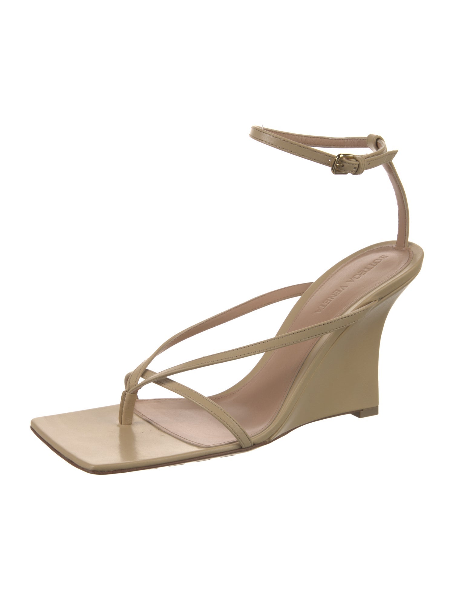 Bottega Veneta Leather Sandals w/ Tags