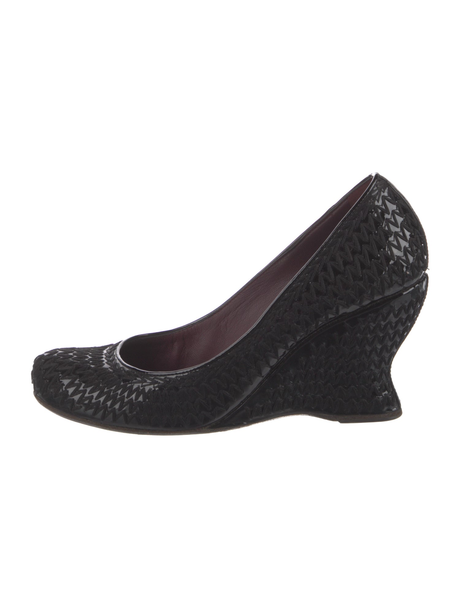 Bottega Veneta Comet Patent Leather Pumps